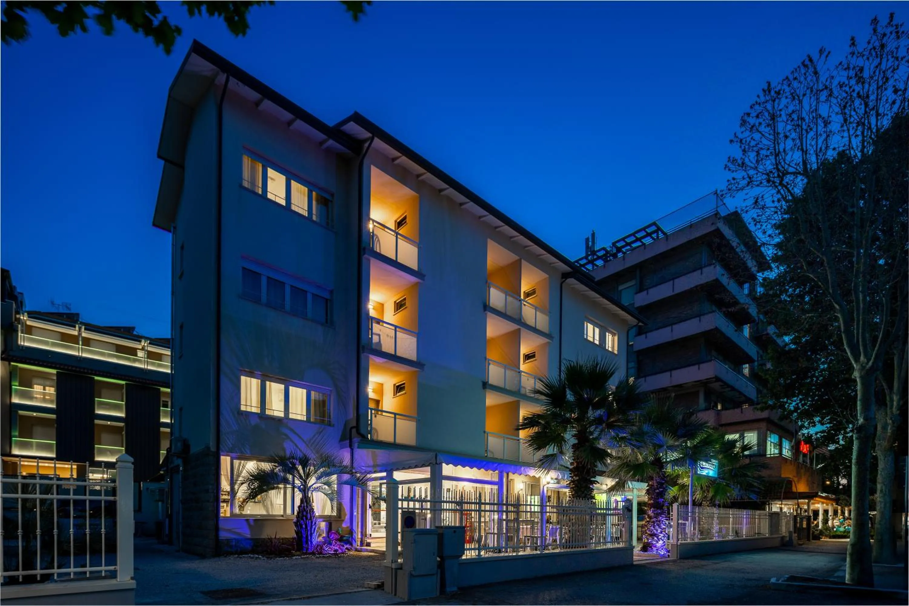 Property building in Hotel Altamarea Cesenatico