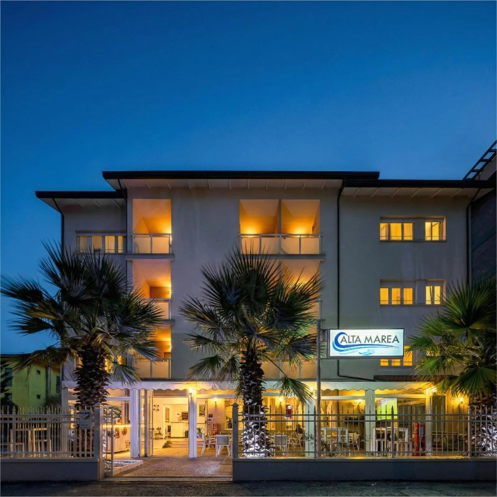 Property building in Hotel Altamarea Cesenatico