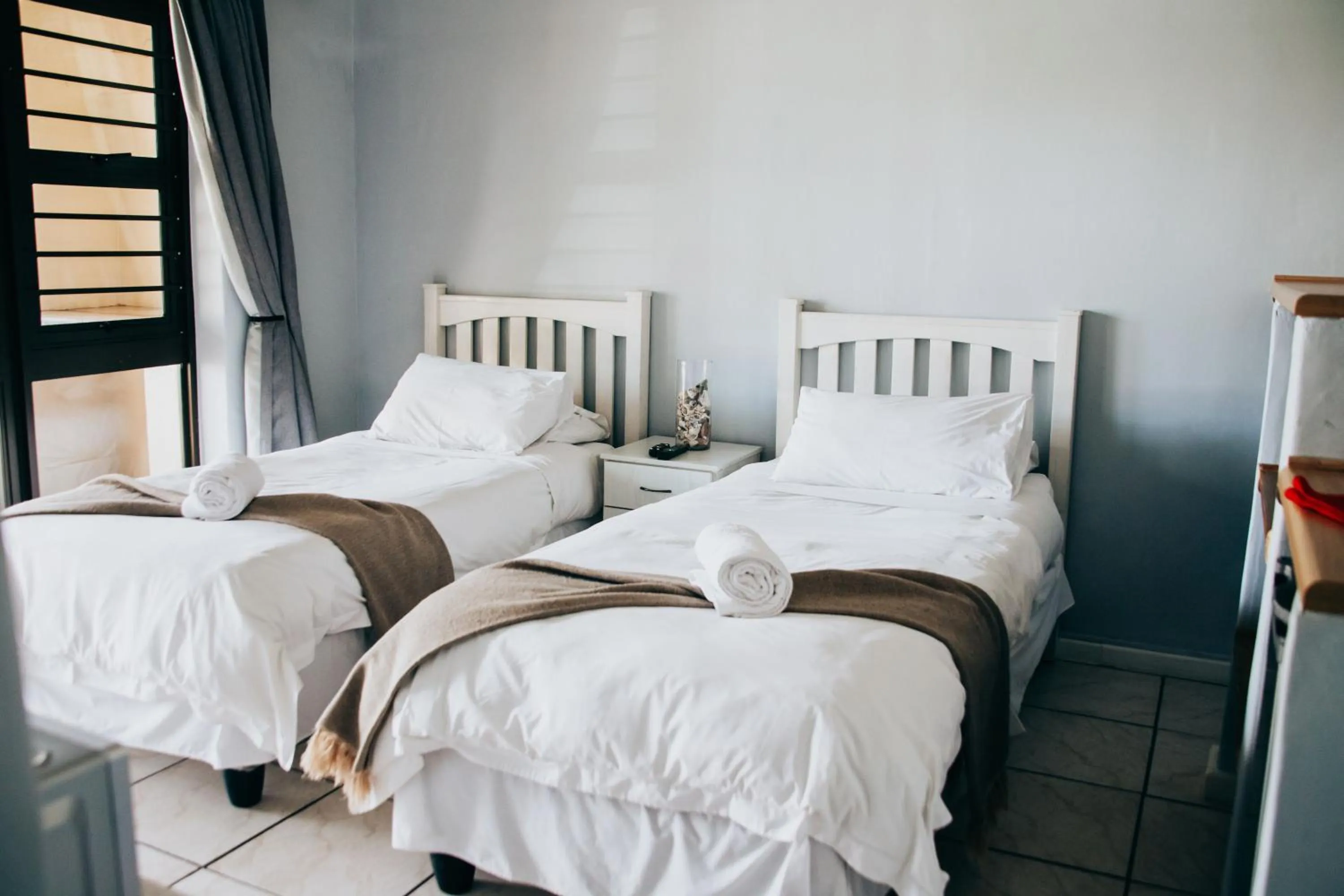 Bed in Laaiplek Hotel