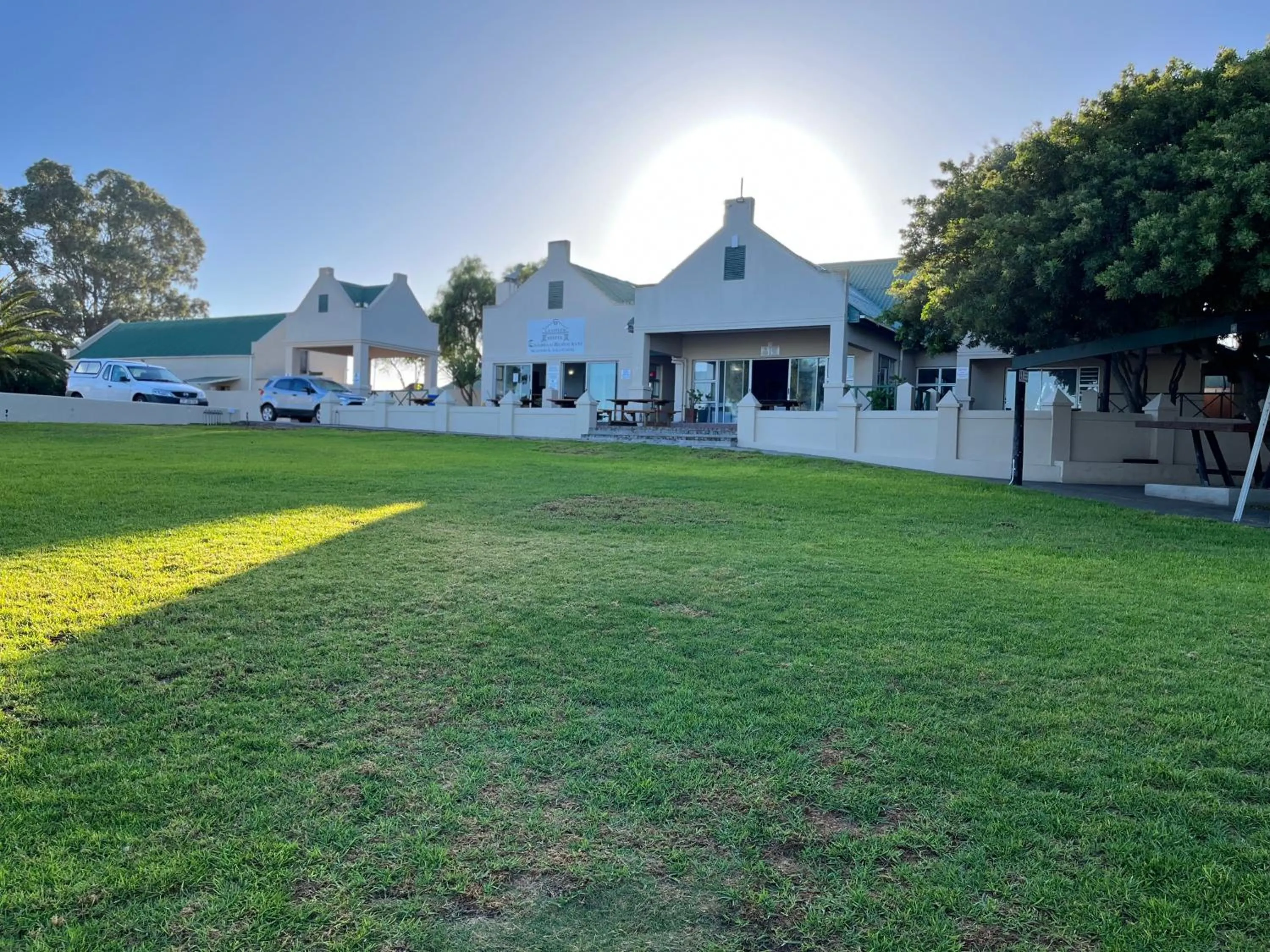Garden view in Laaiplek Hotel