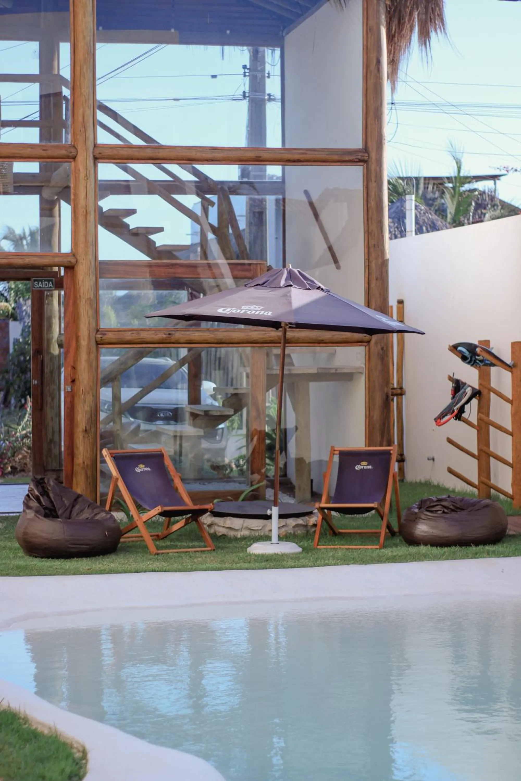 Swimming pool in Pousada Veleiro Kite Preá