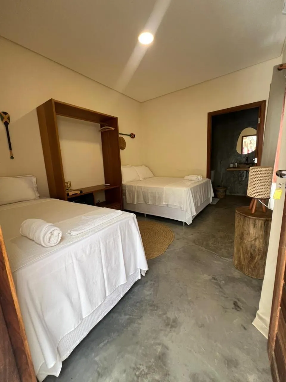 Bedroom, Bed in Pousada Veleiro Kite Preá