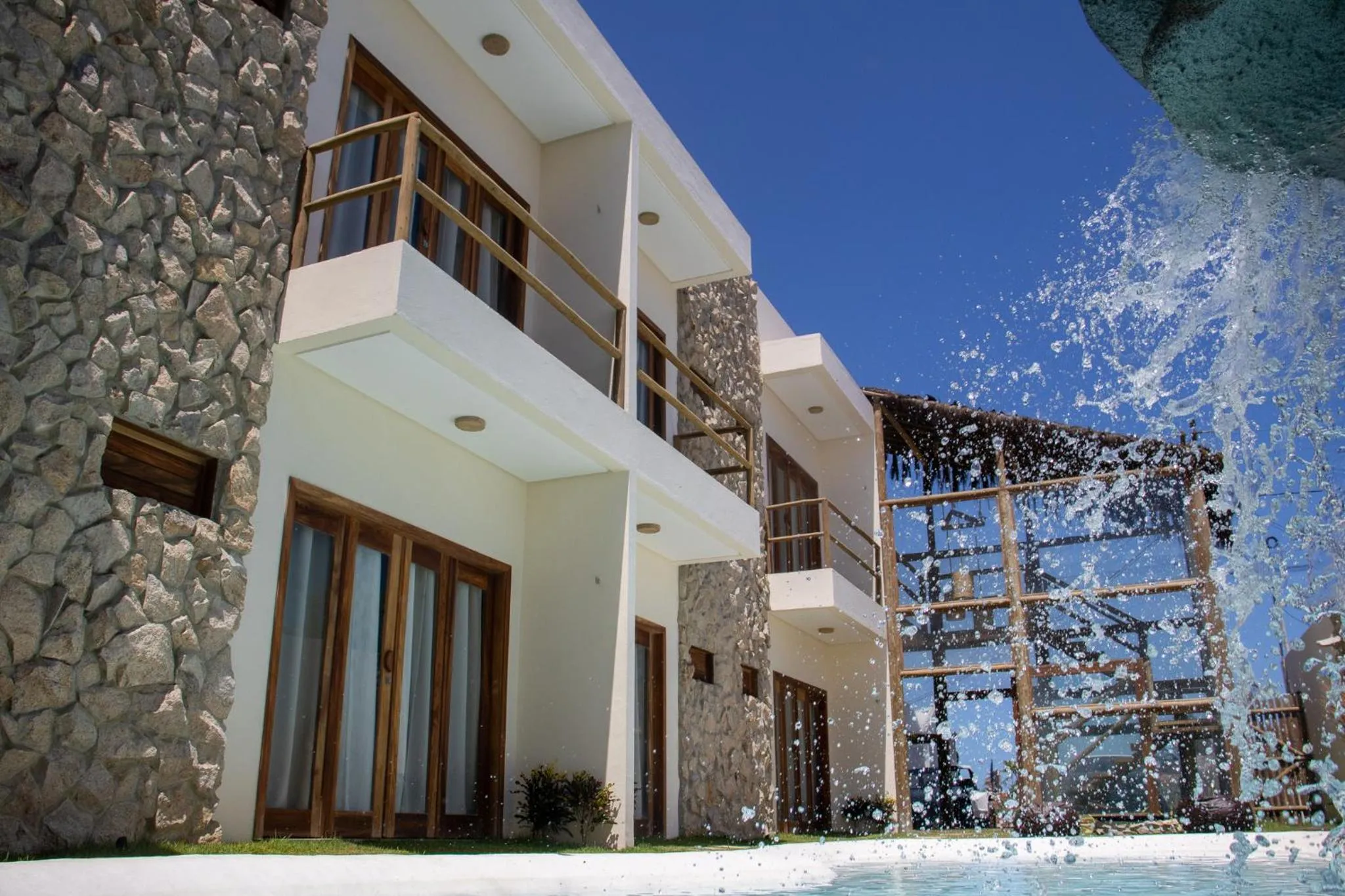 Swimming pool in Pousada Veleiro Kite Preá