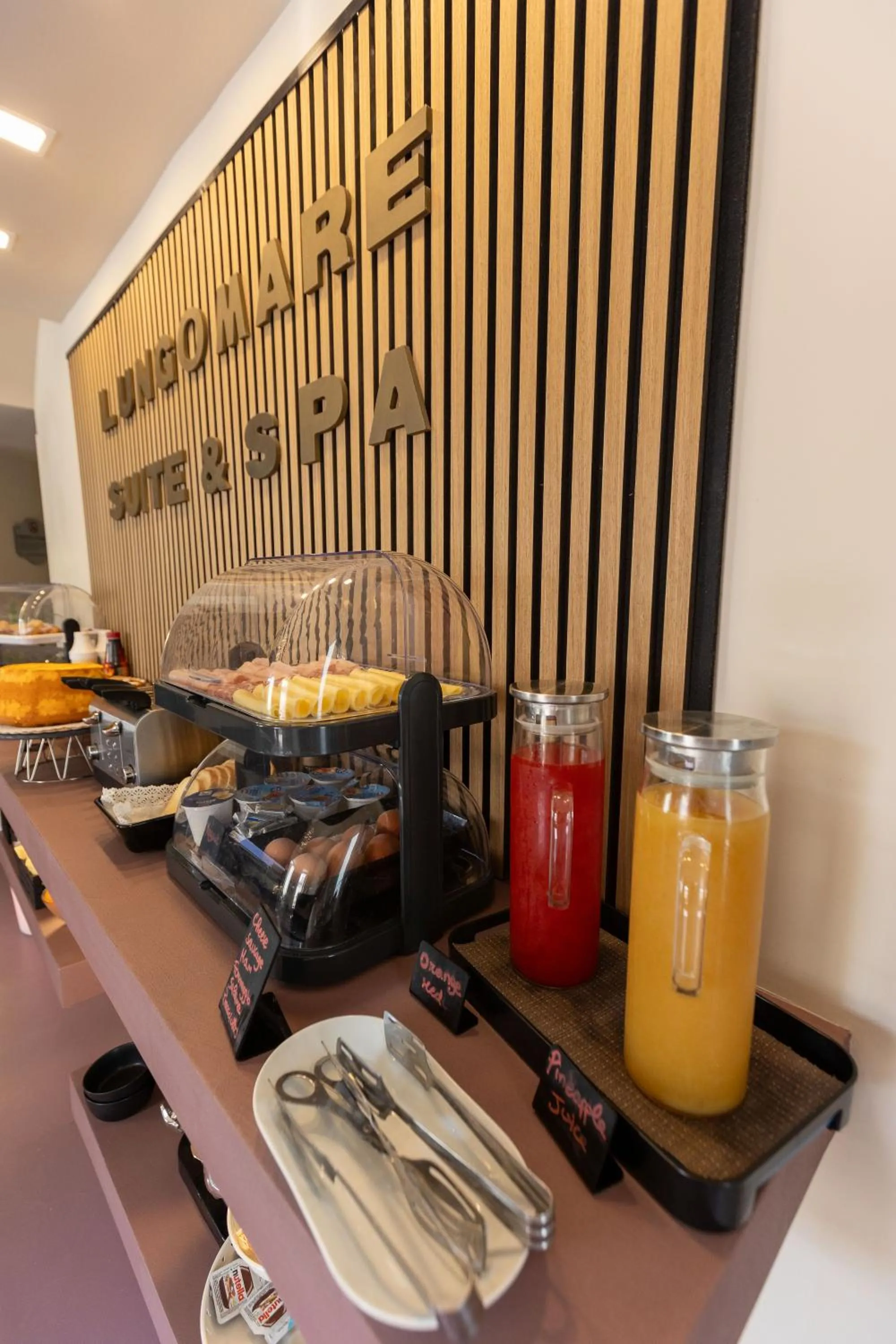 Food and drinks in Lungomare Suite & Spa