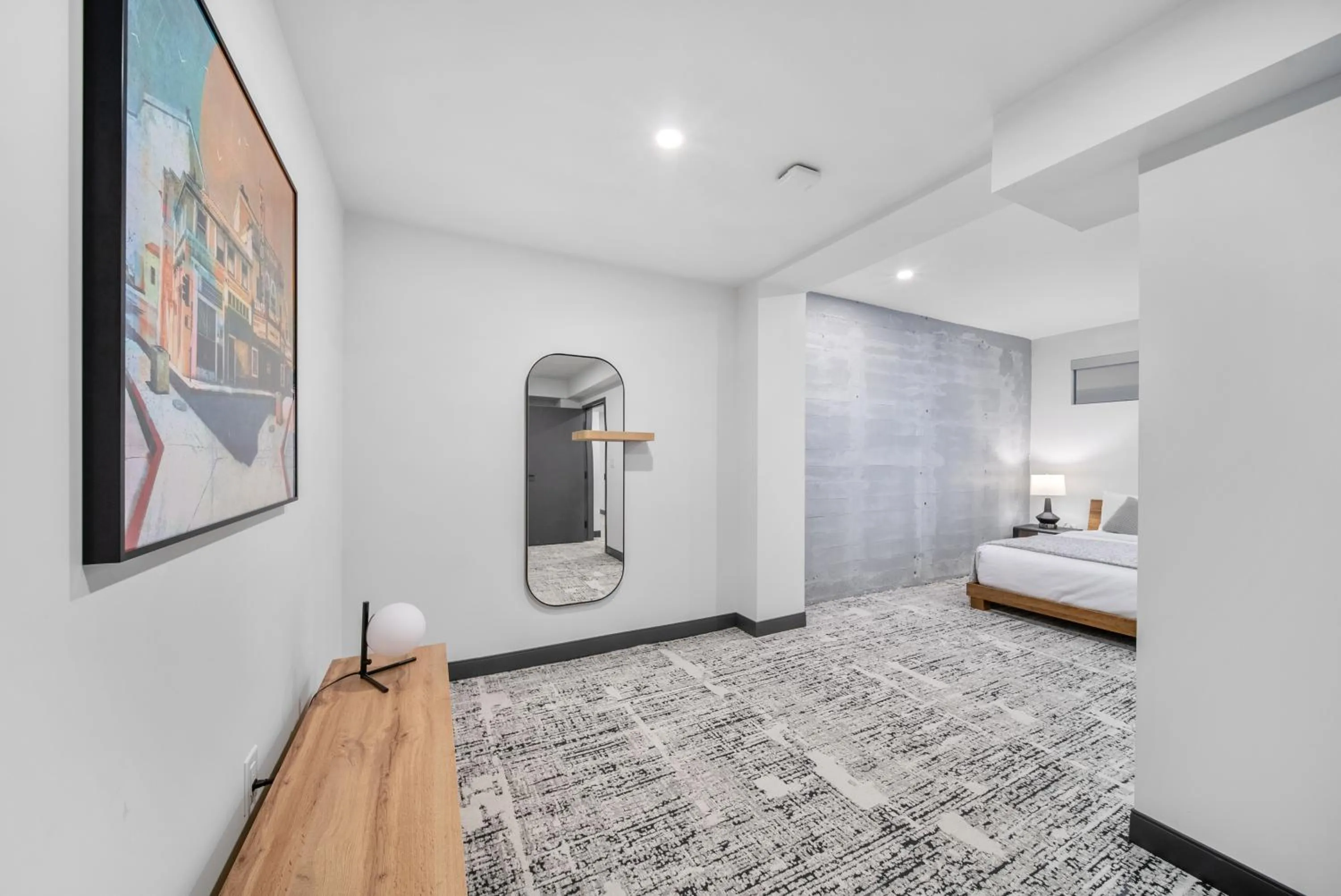 Bedroom, Bed in Cannery Lofts Niagara