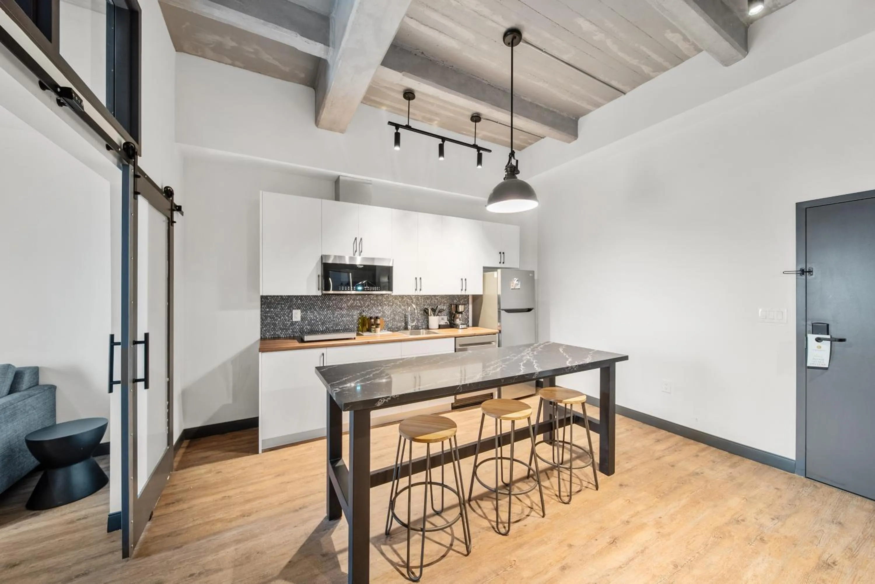 kitchen in Cannery Lofts Niagara