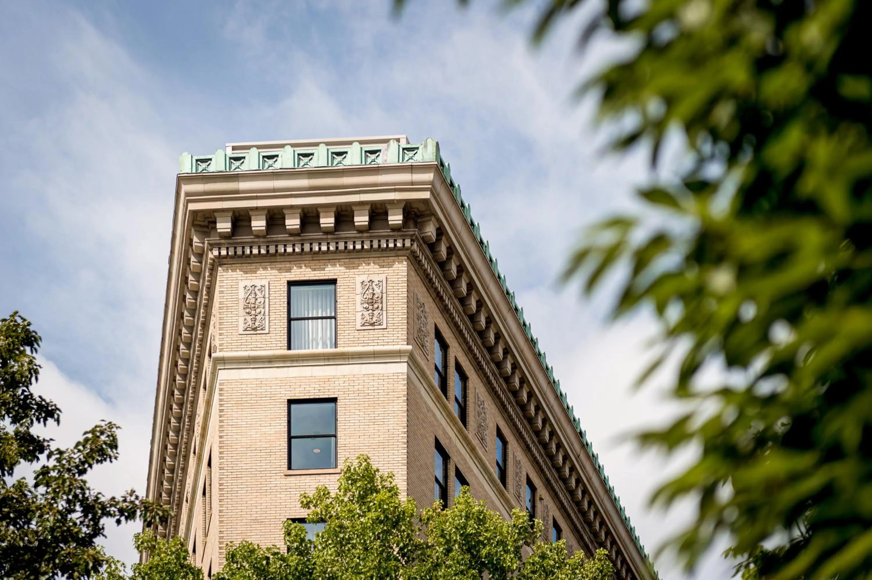 Property building in The Flat Iron Hotel