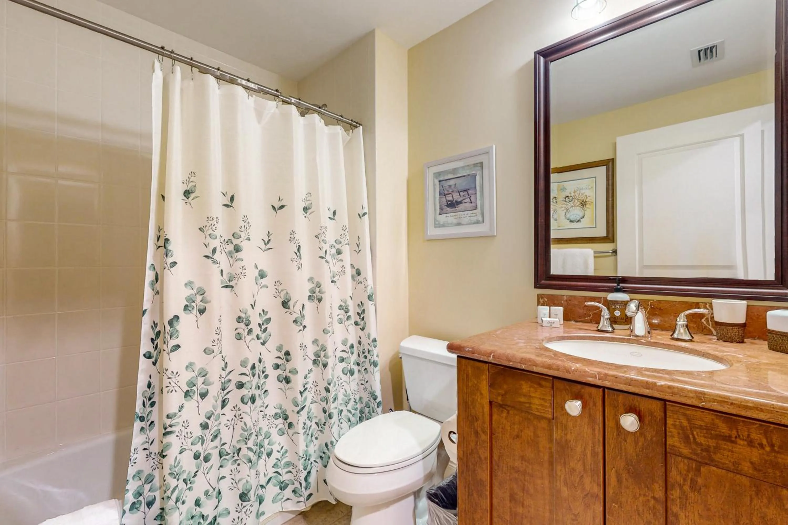 Bathroom in Naples Bay Resort The Cottages
