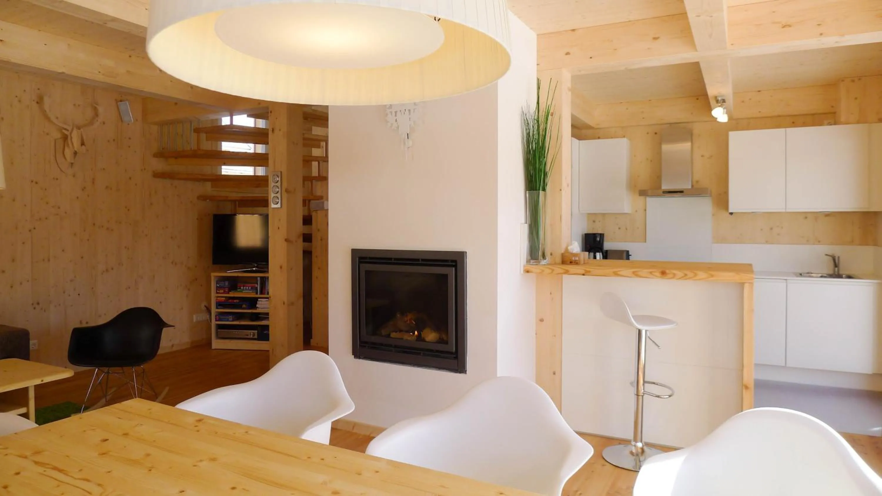 Living room in Chalet Triebenstein