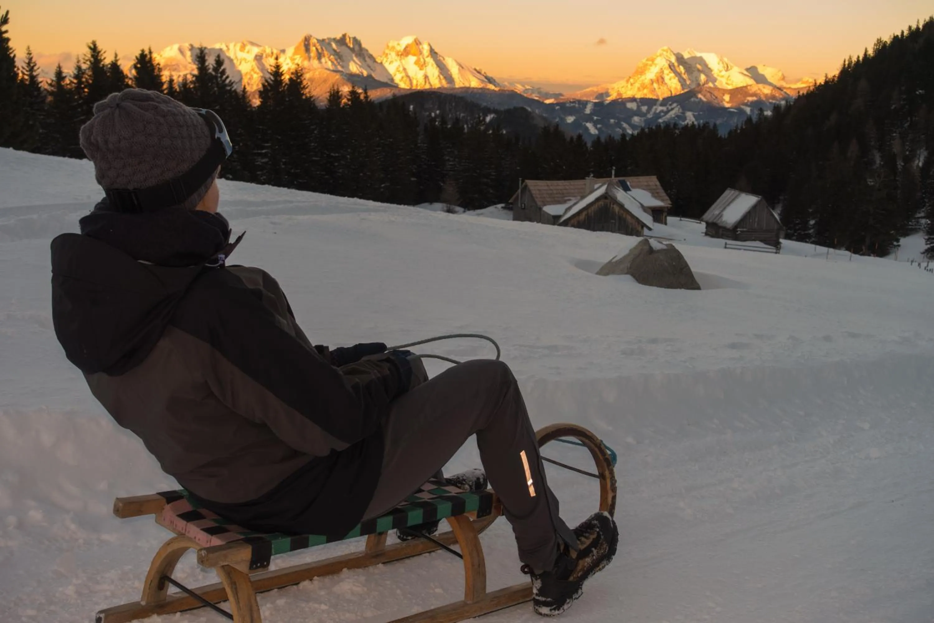 Natural landscape in Chalet Triebenstein