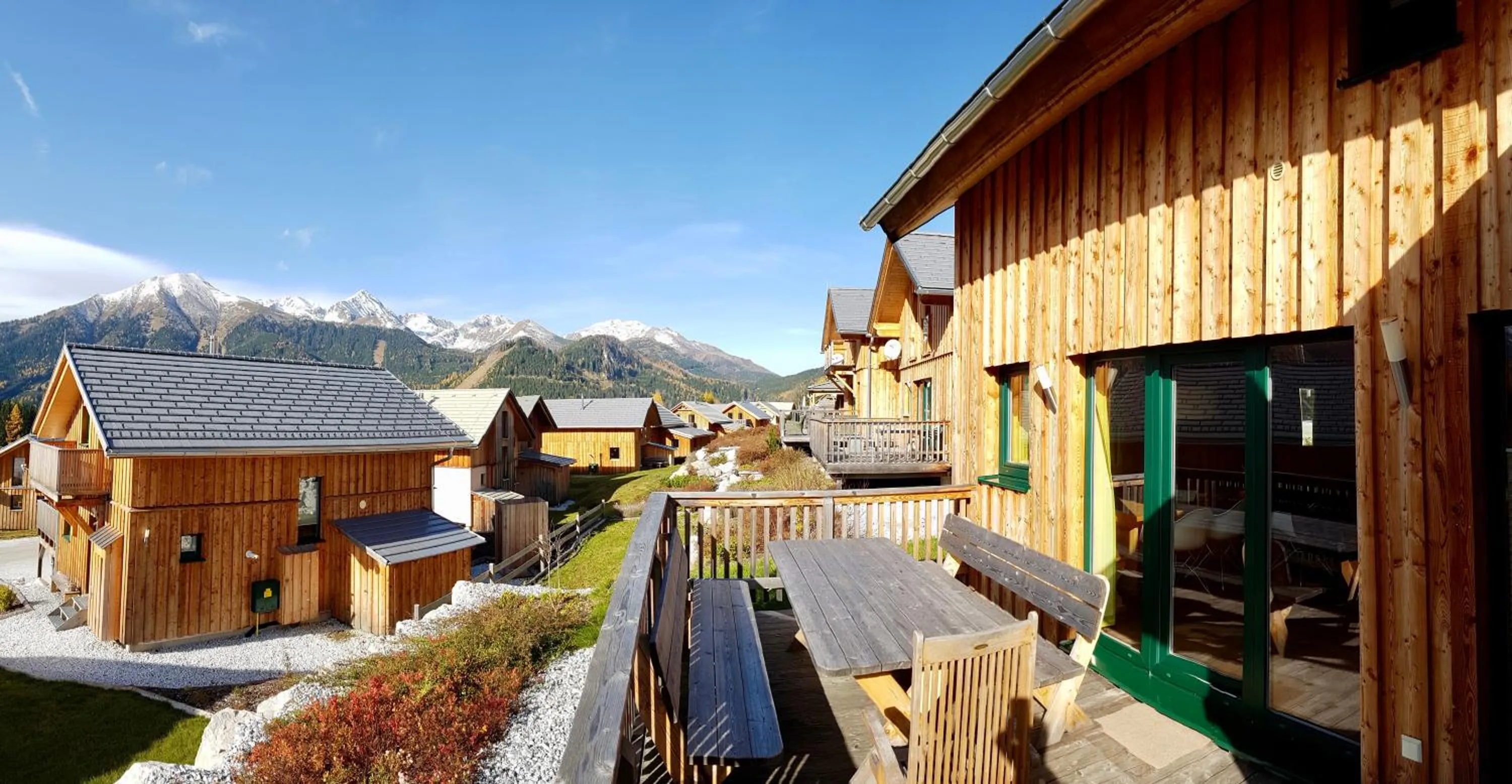 Garden in Chalet Triebenstein