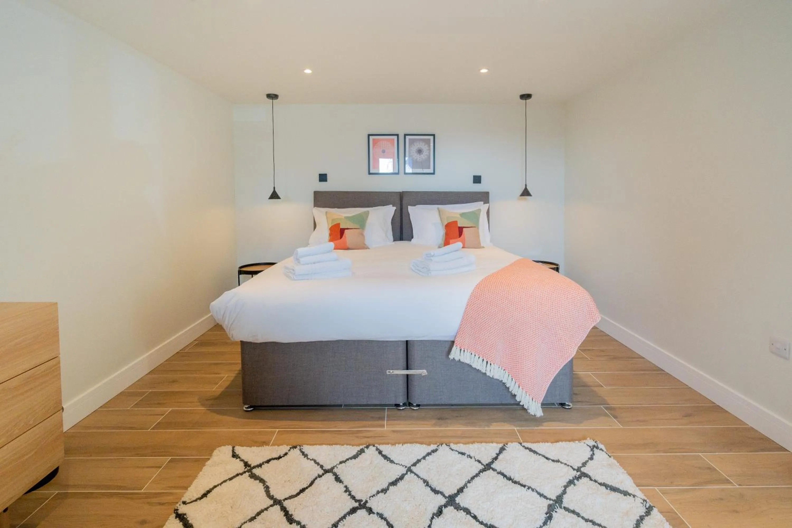 Bedroom, Bed in Eastfield Lodge