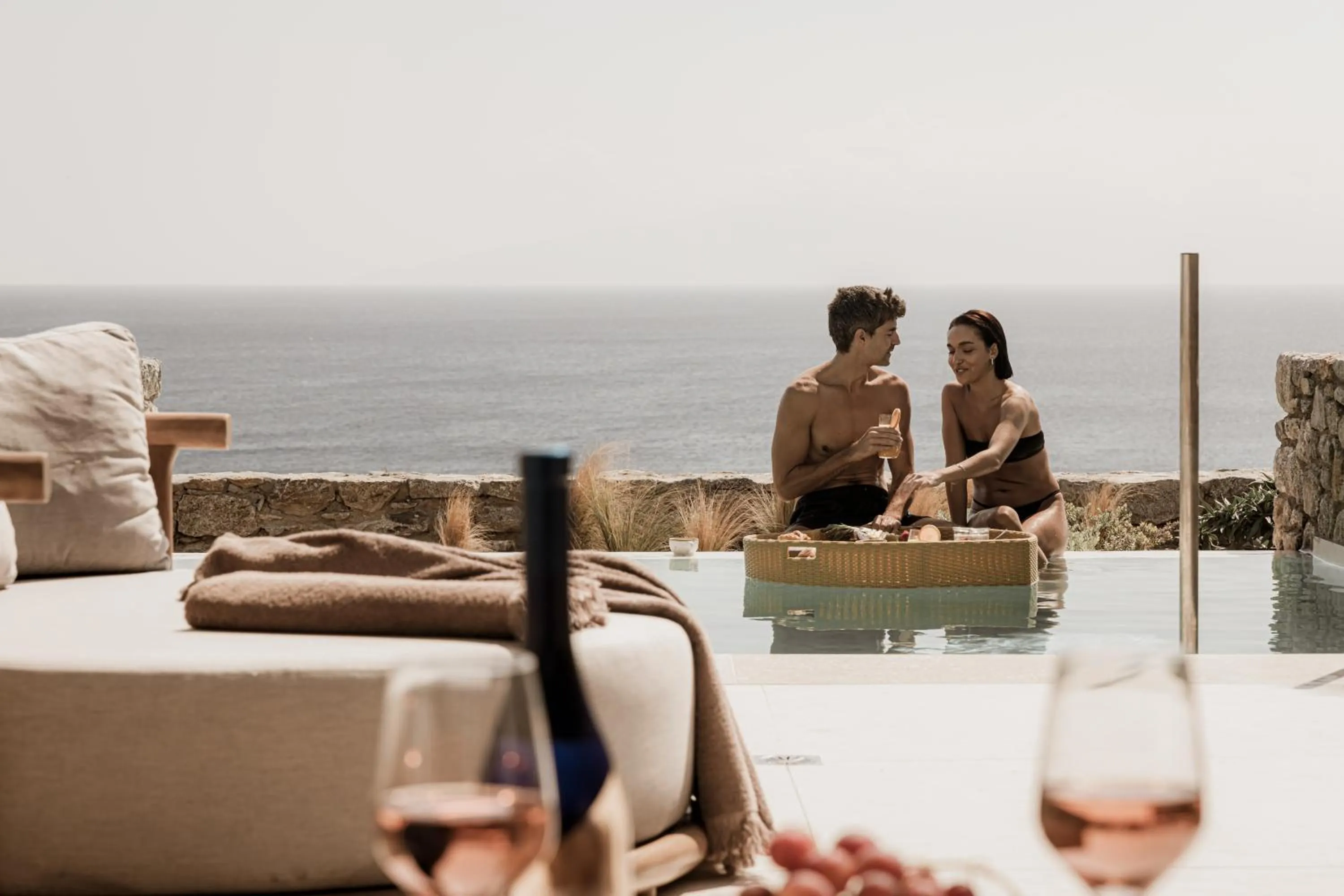 People in Enigma Mykonos Hideaway Suites