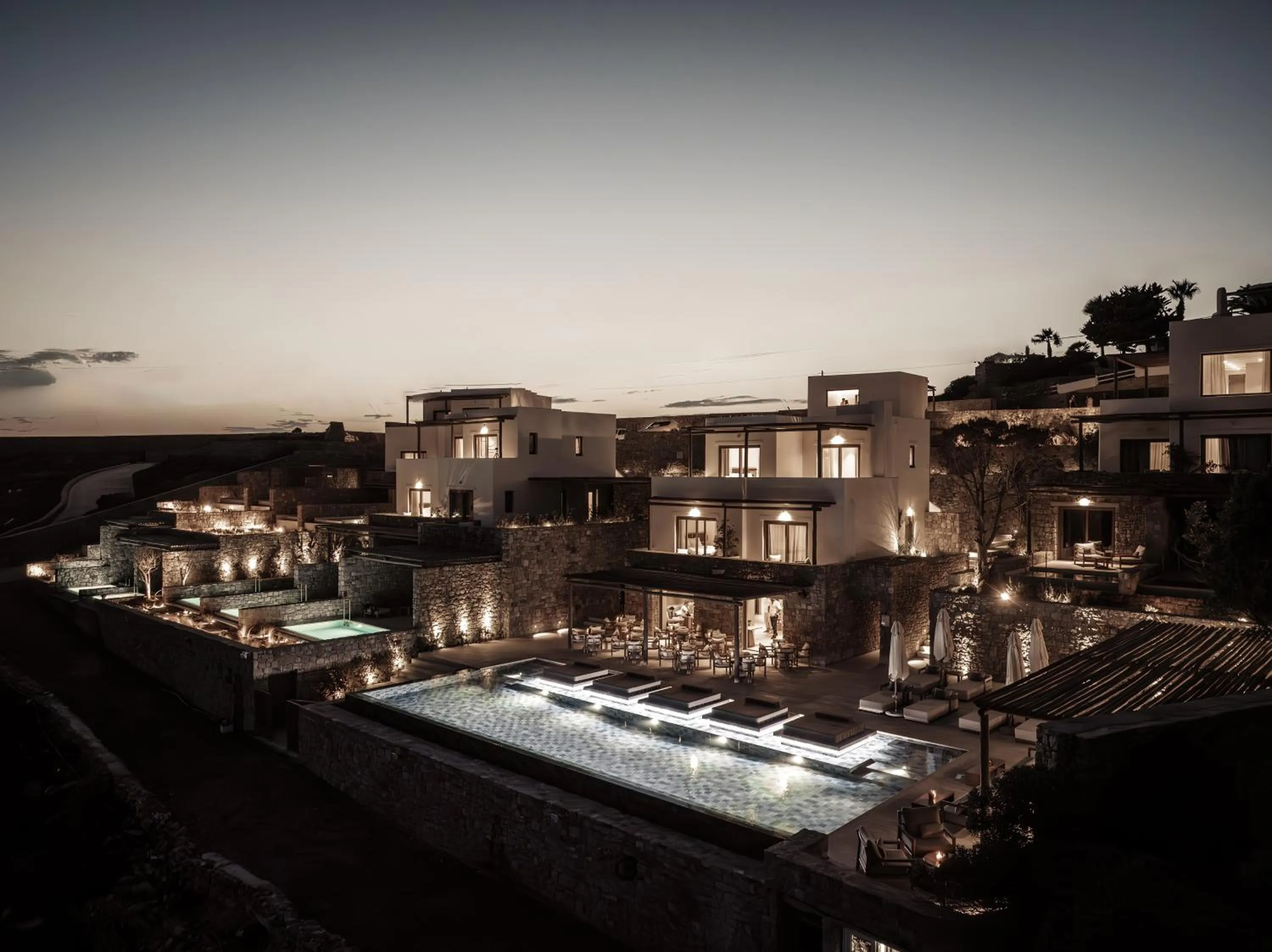 Property building in Enigma Mykonos Hideaway Suites