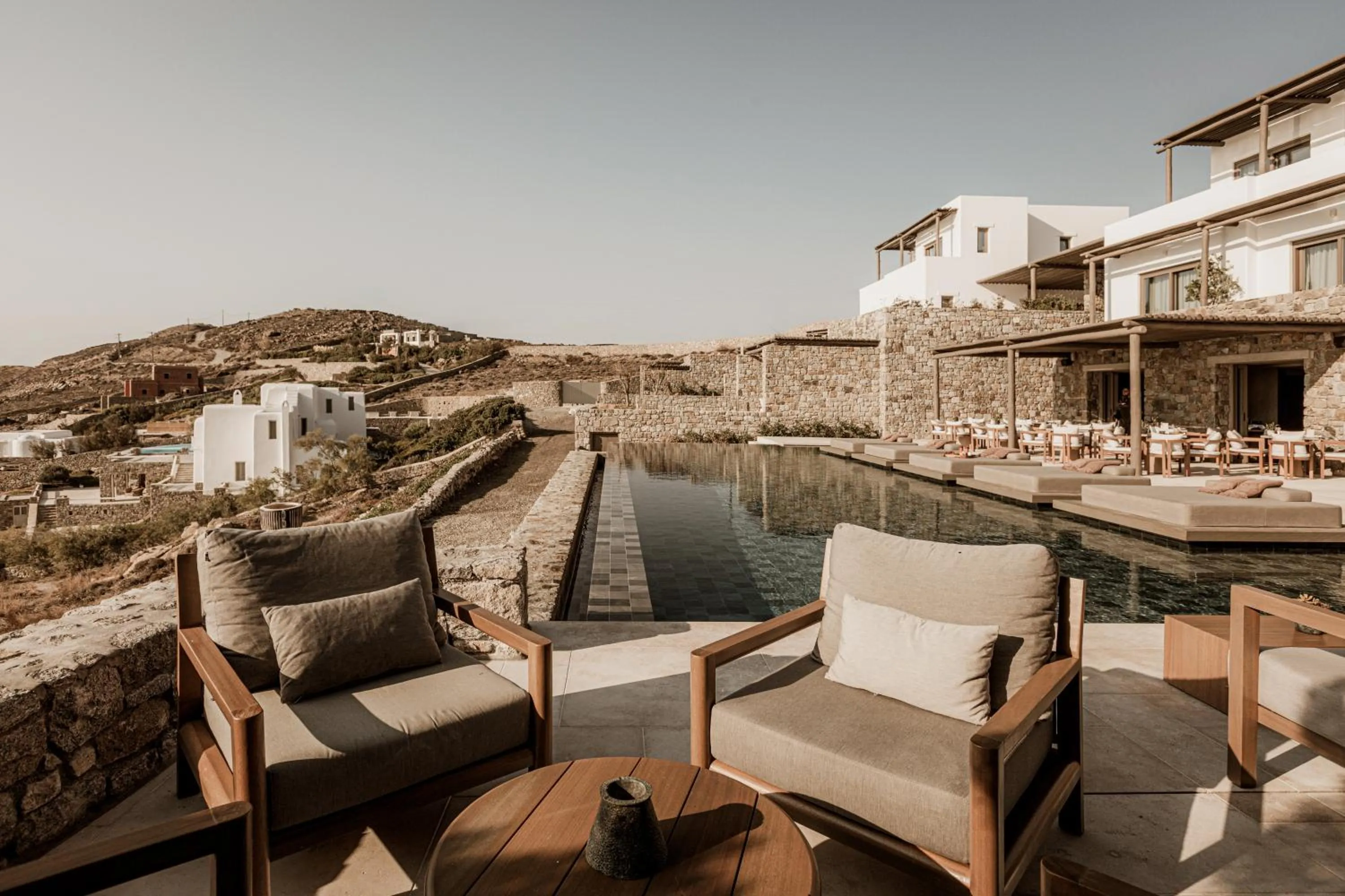Property building in Enigma Mykonos Hideaway Suites