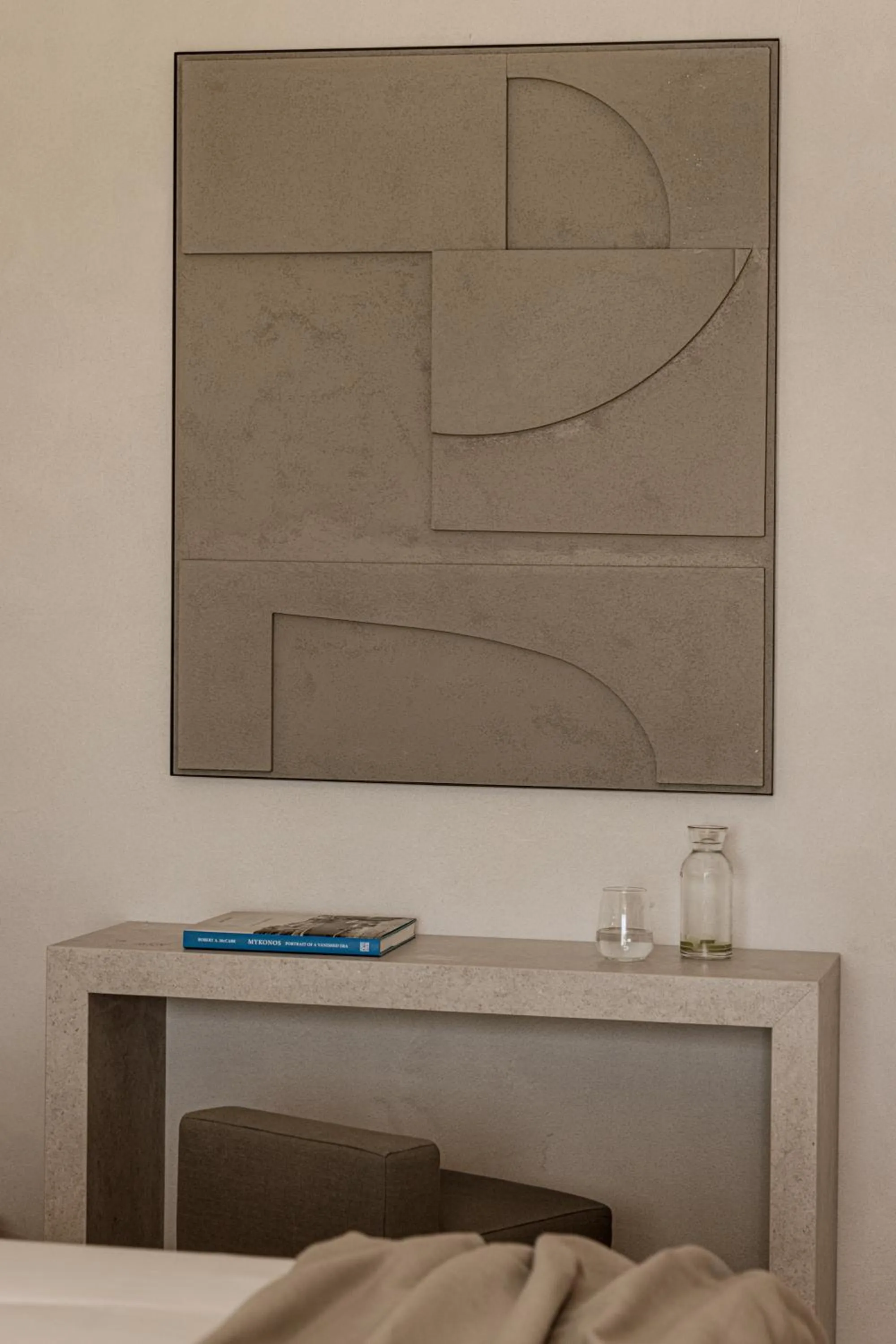 Photo of the whole room, Bed in Enigma Mykonos Hideaway Suites