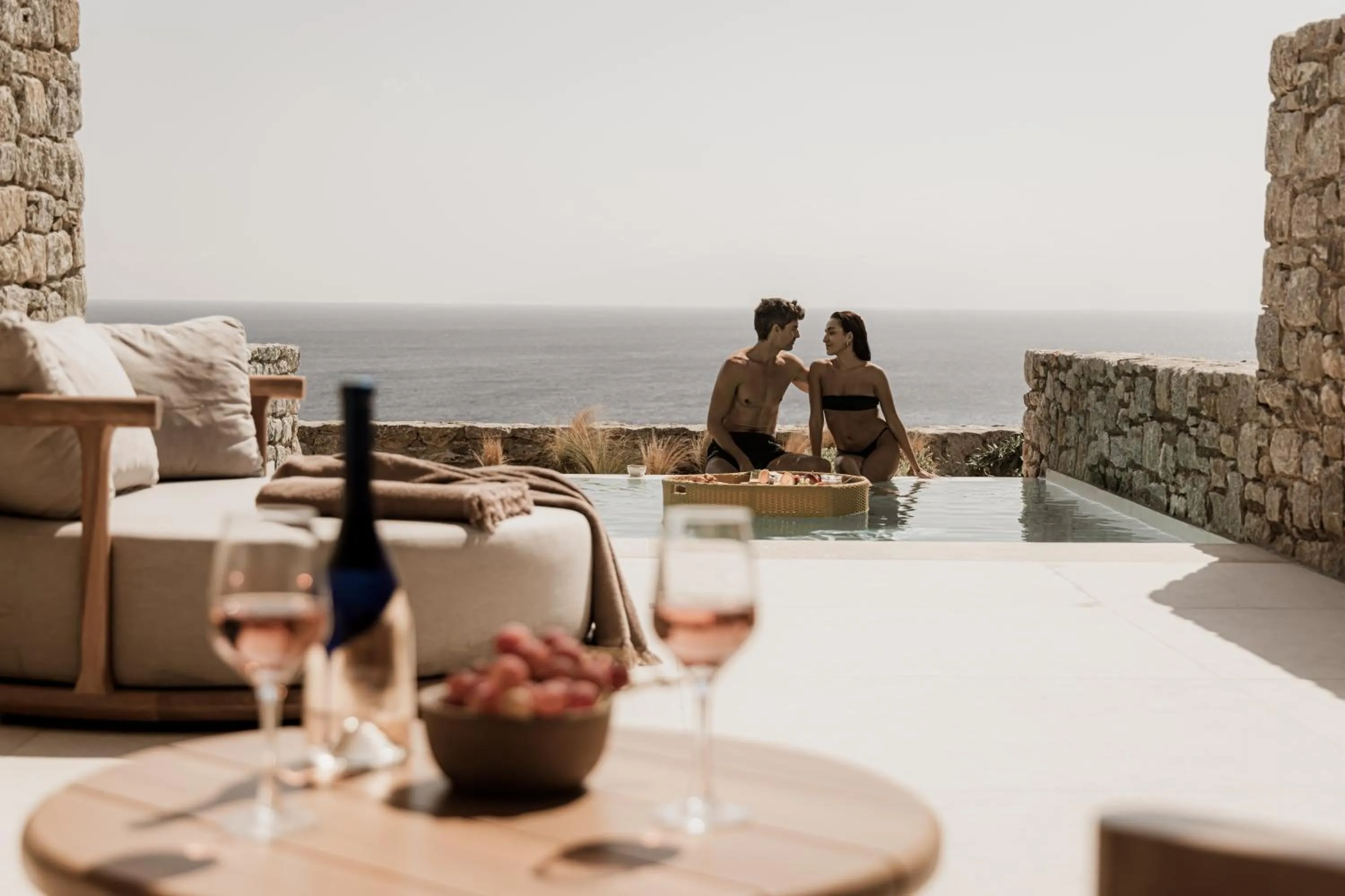 Day in Enigma Mykonos Hideaway Suites