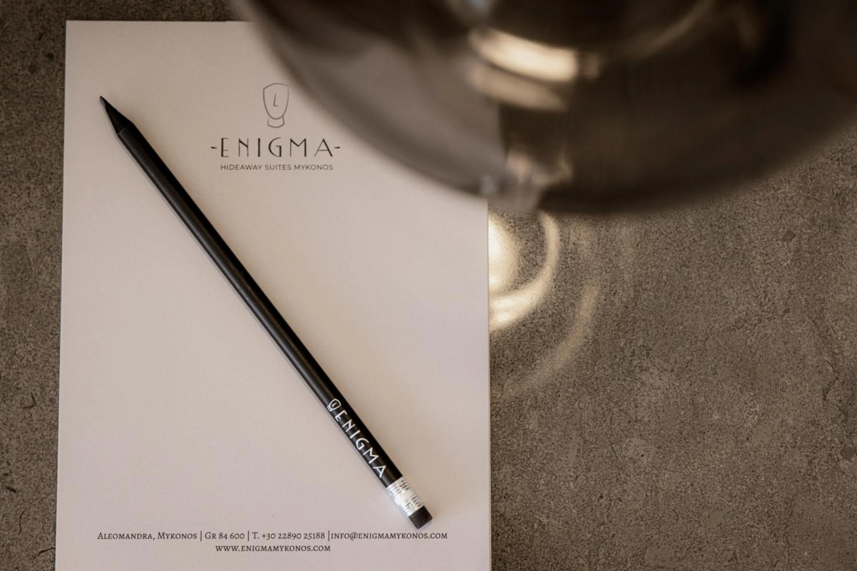 Bedroom in Enigma Mykonos Hideaway Suites