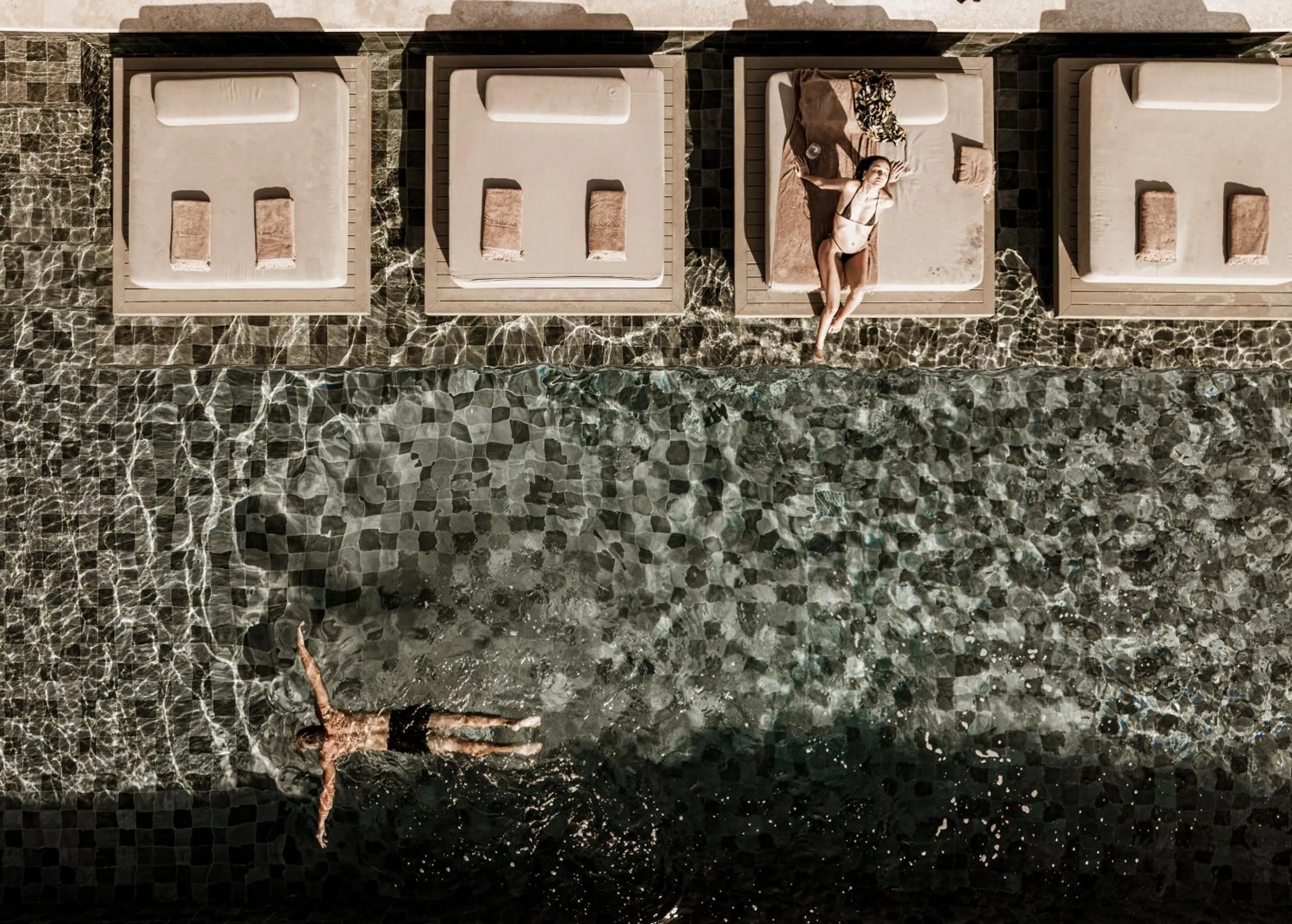 People in Enigma Mykonos Hideaway Suites