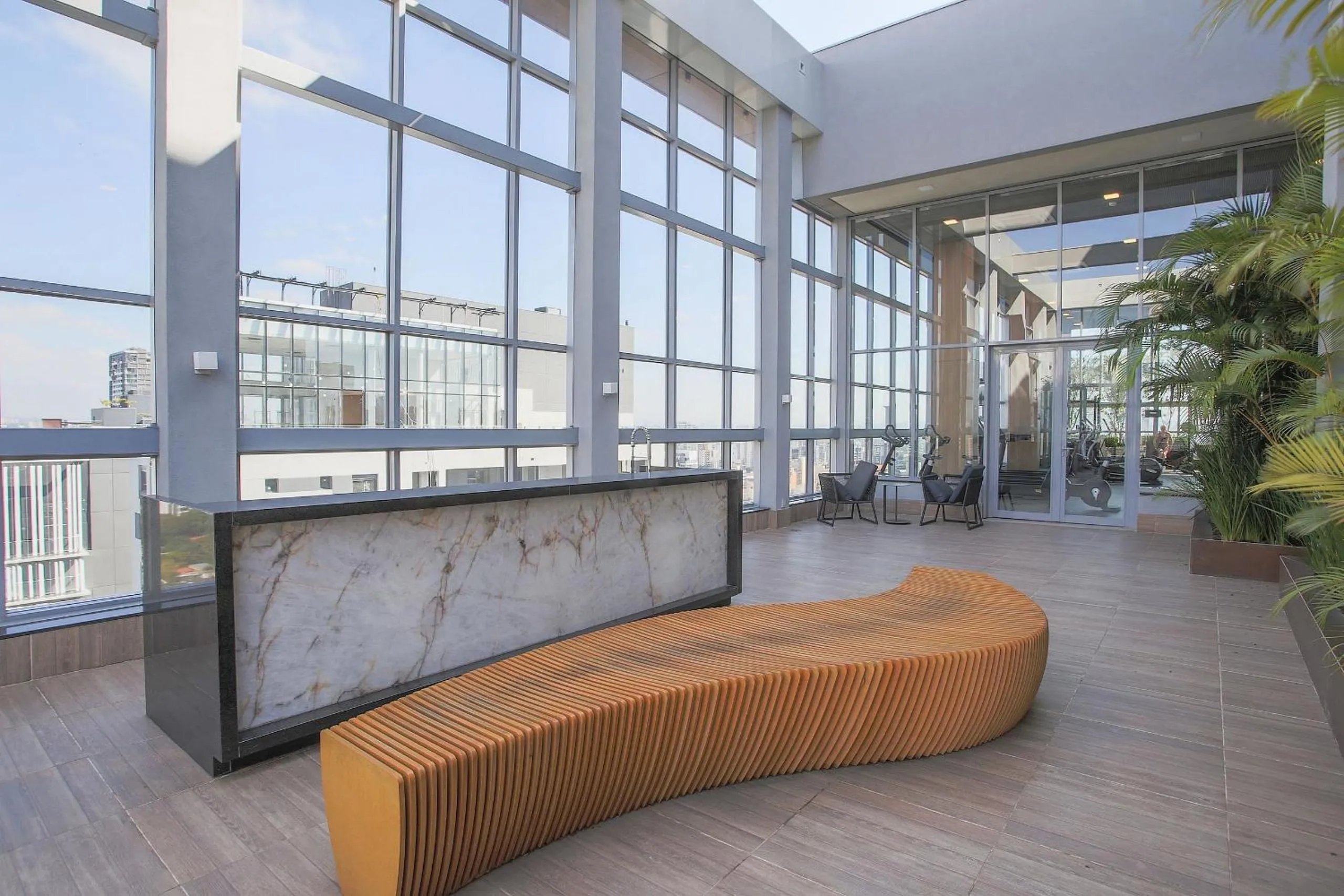 Lobby or reception in Helbor Wide