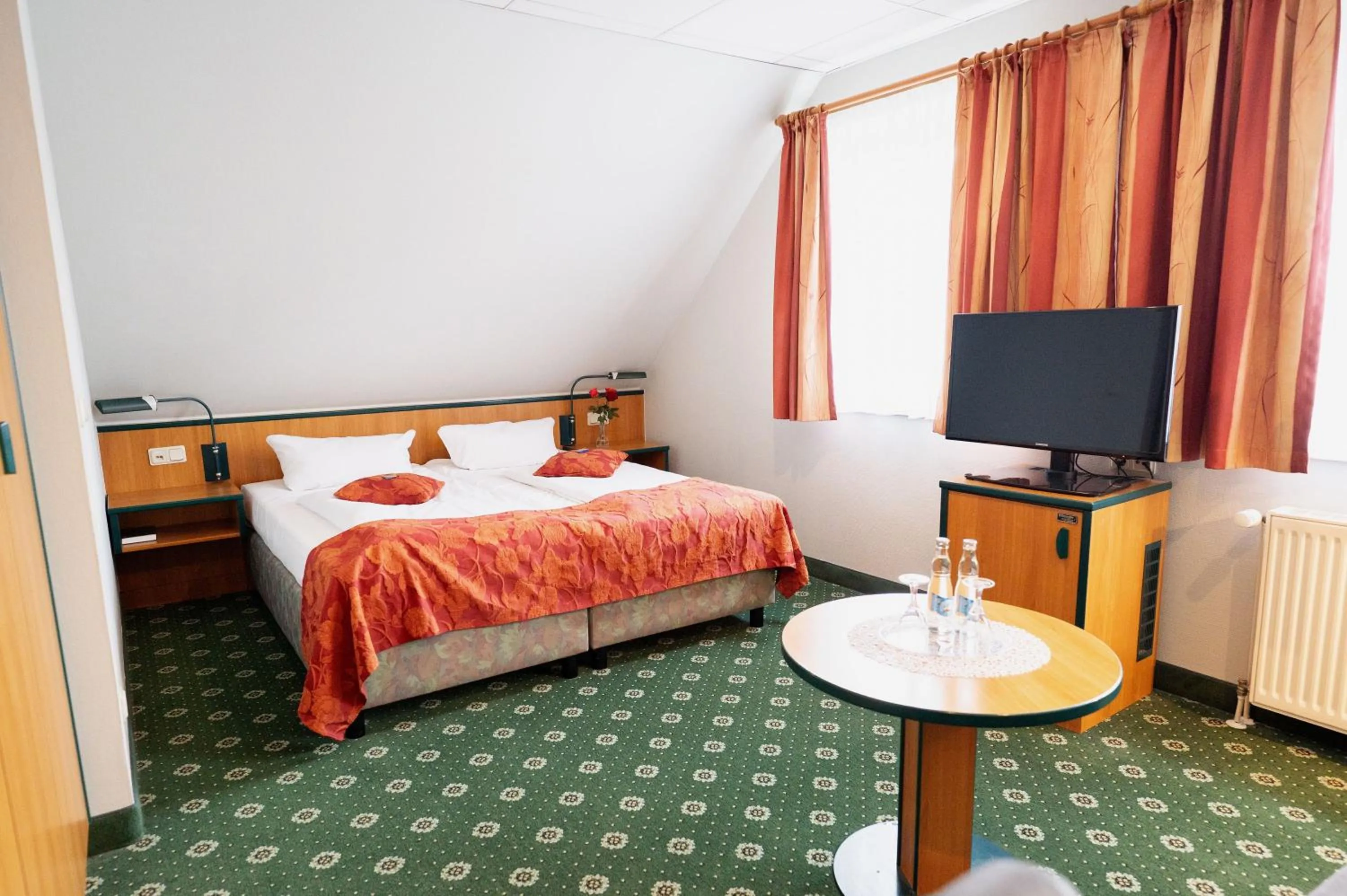 Bed in Hotel Landhaus Dierkow