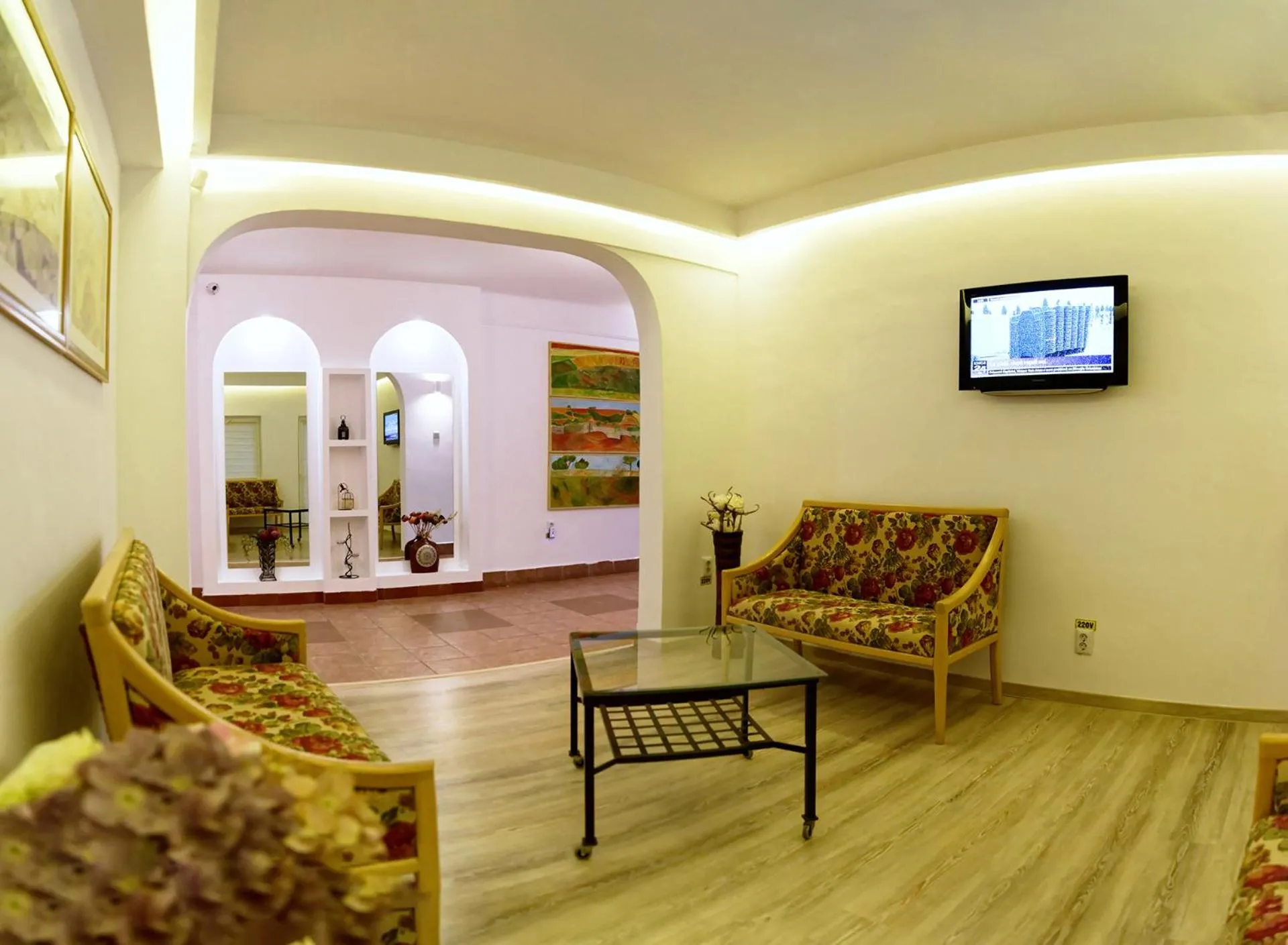 Seating area in Hotel Albatros