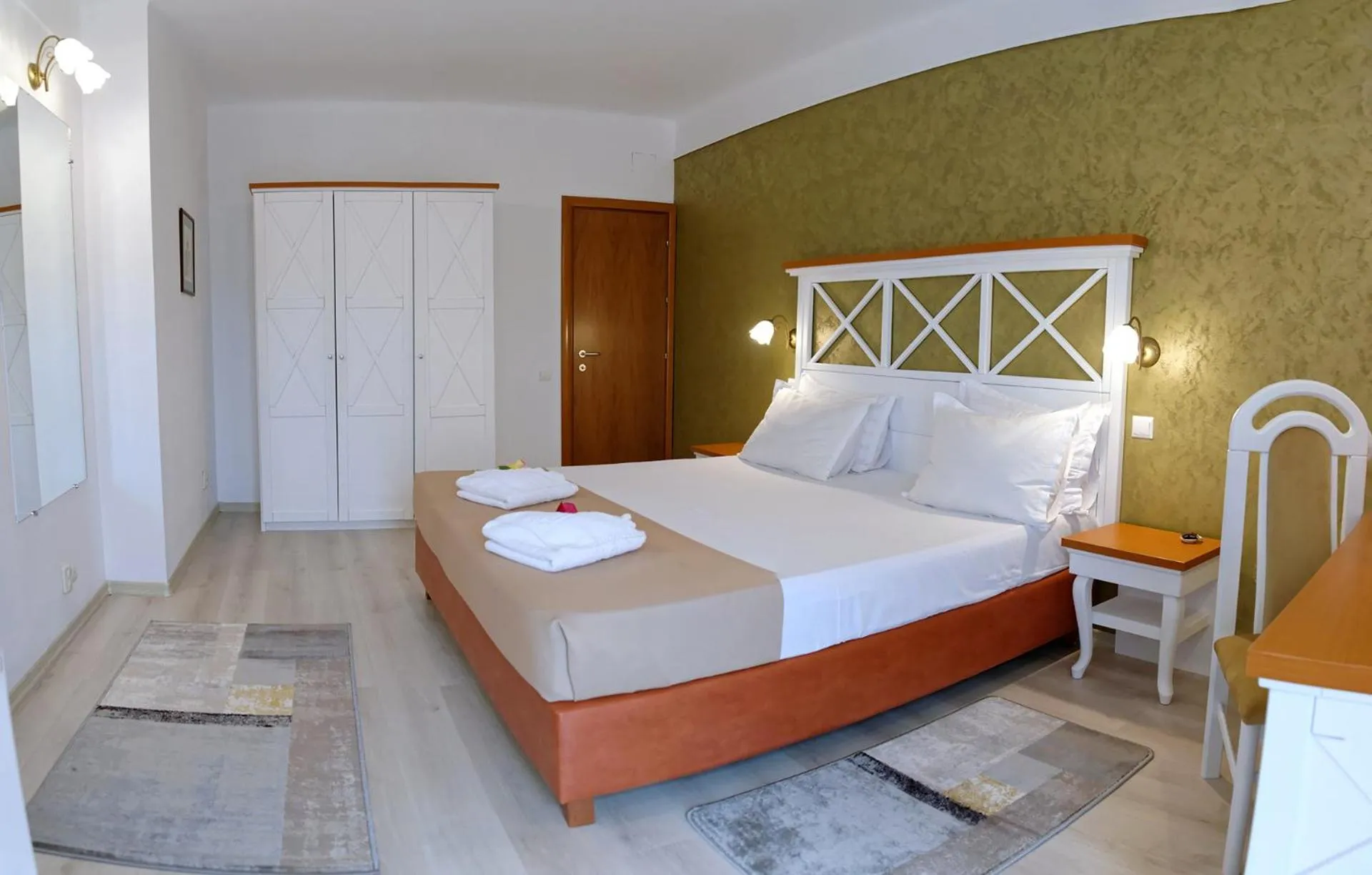 Bed in Hotel Albatros