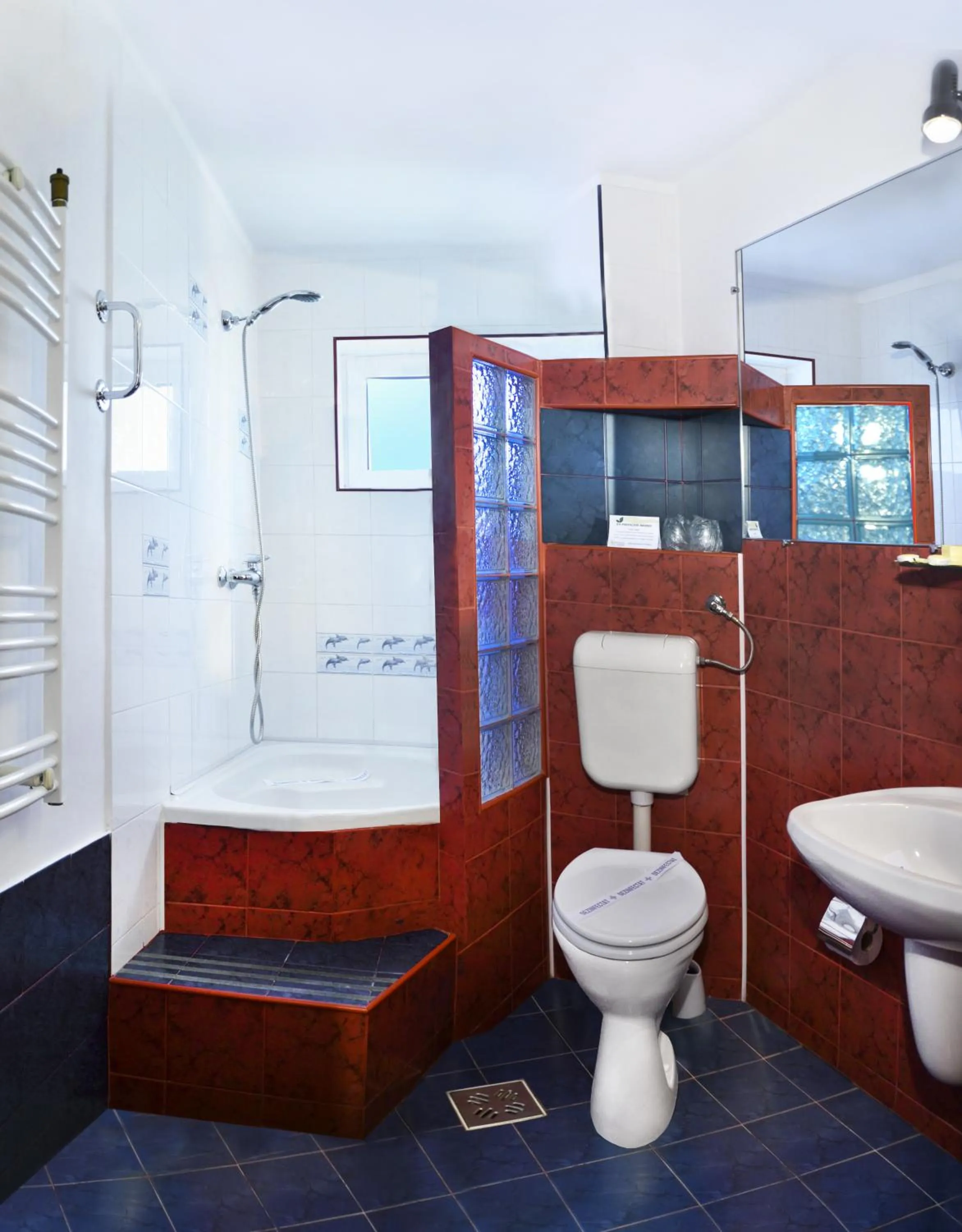 Bathroom in Hotel Albatros