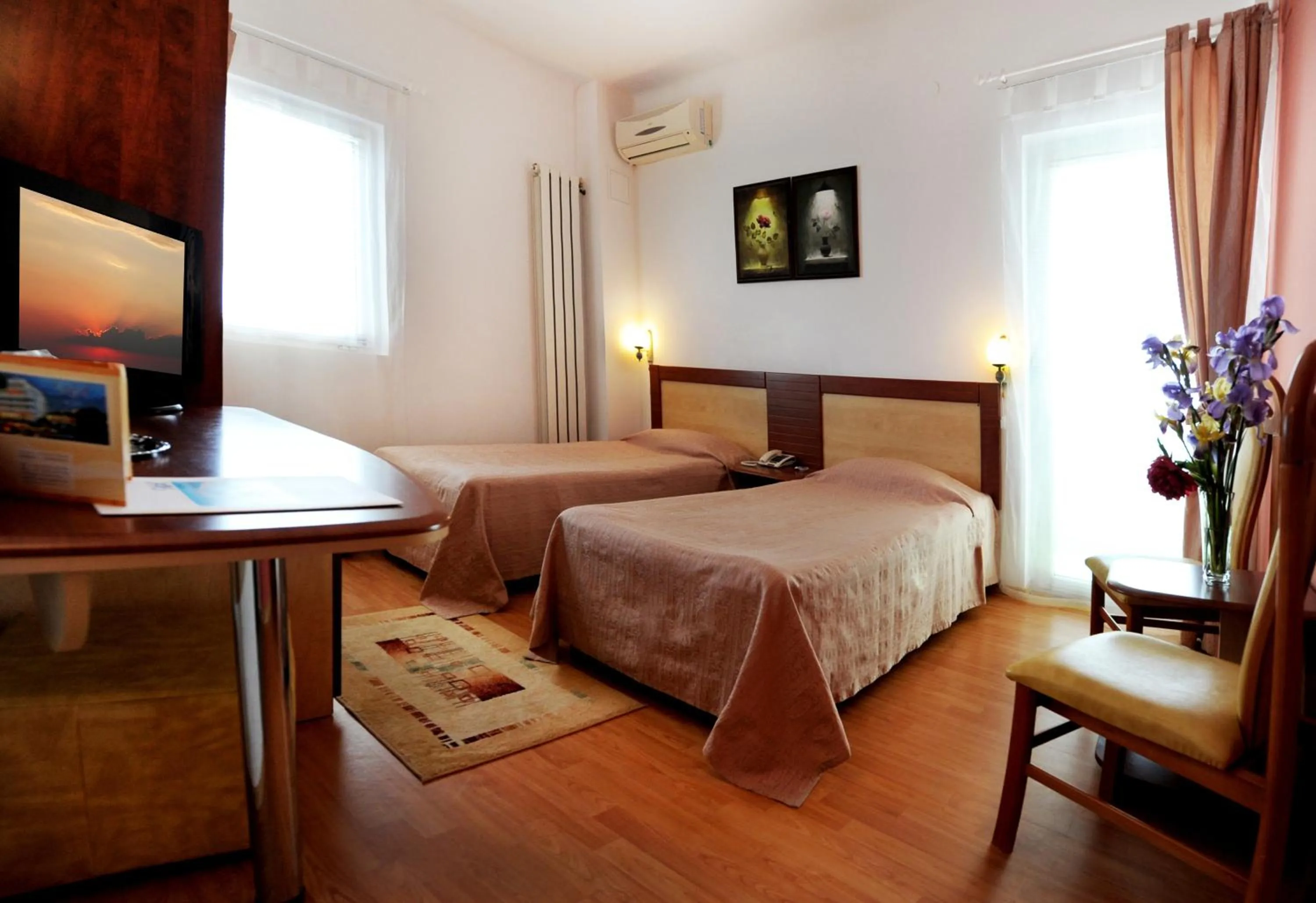 Bed in Hotel Albatros