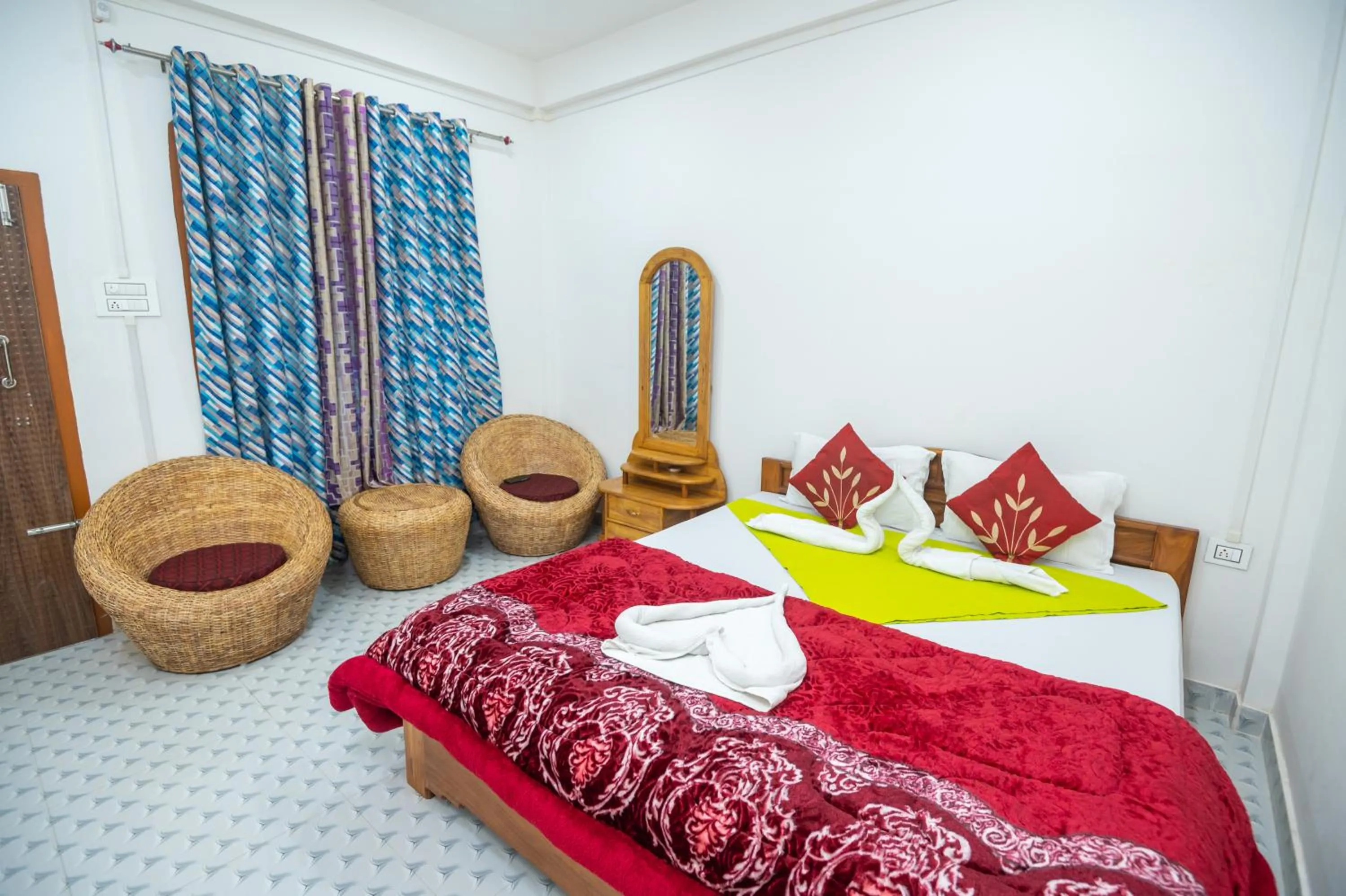 Bedroom in JUNGLE STAR MANSION