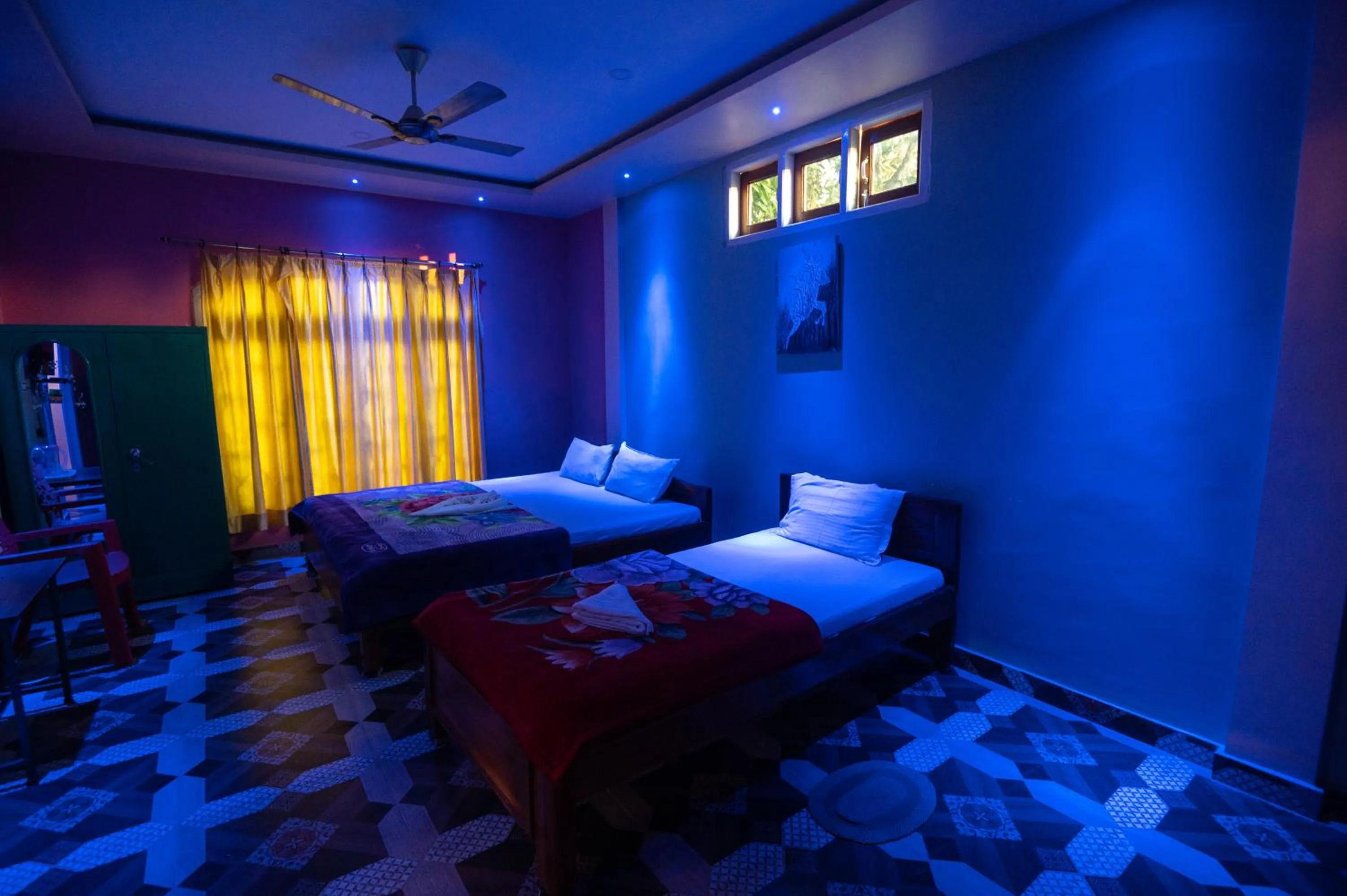 Bedroom in JUNGLE STAR MANSION