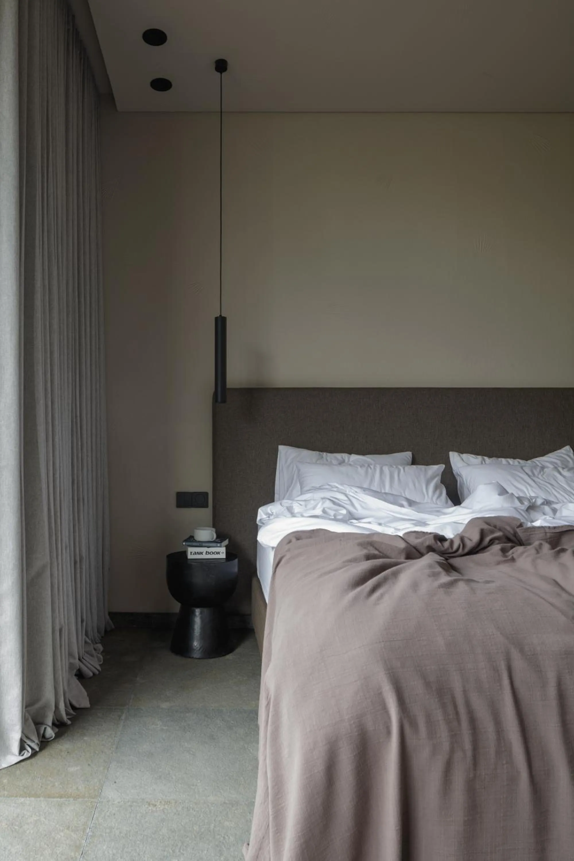 Bed in Black Villas Canggu Beach by OXO