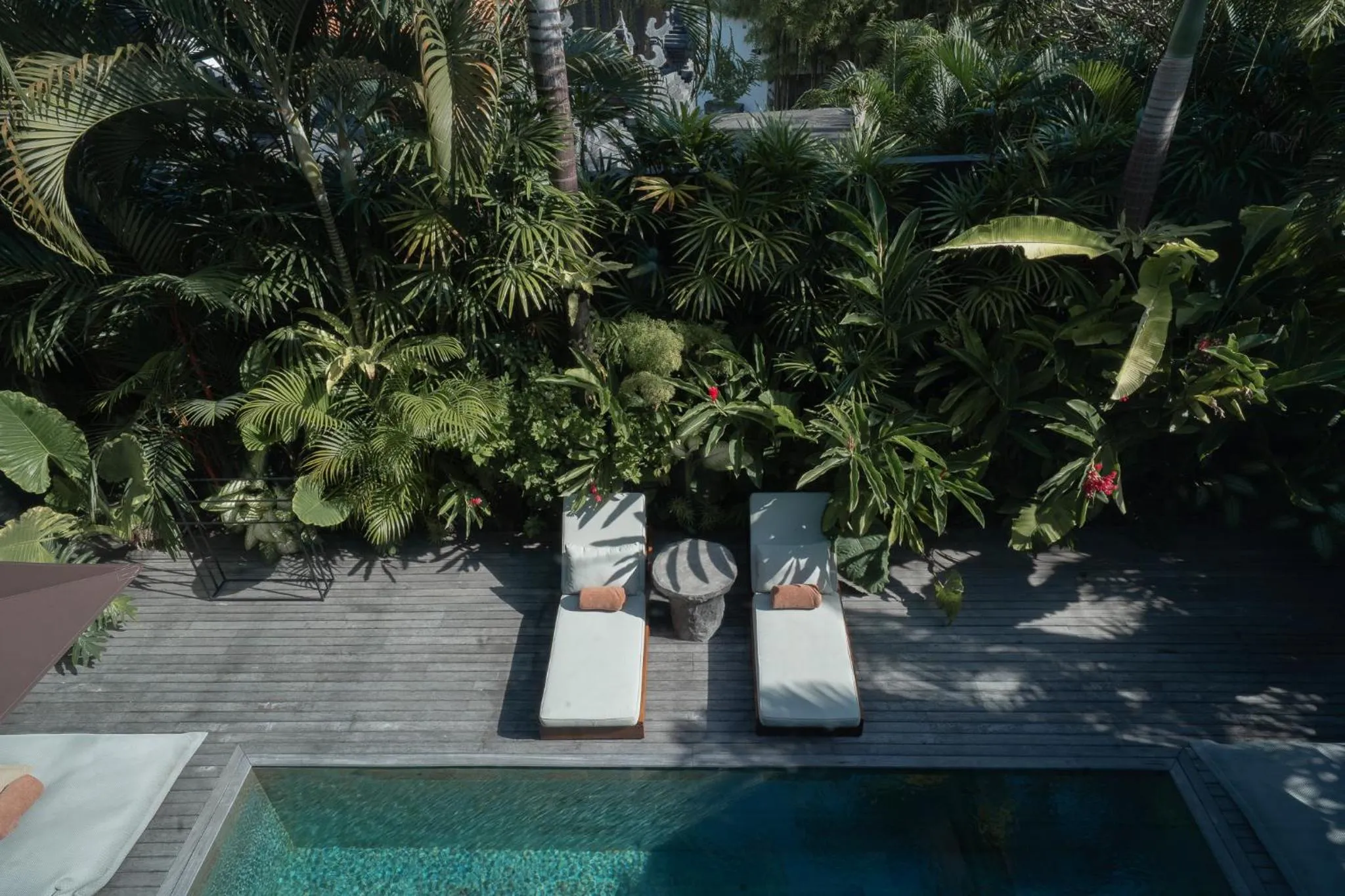 Patio in Black Villas Canggu Beach by OXO
