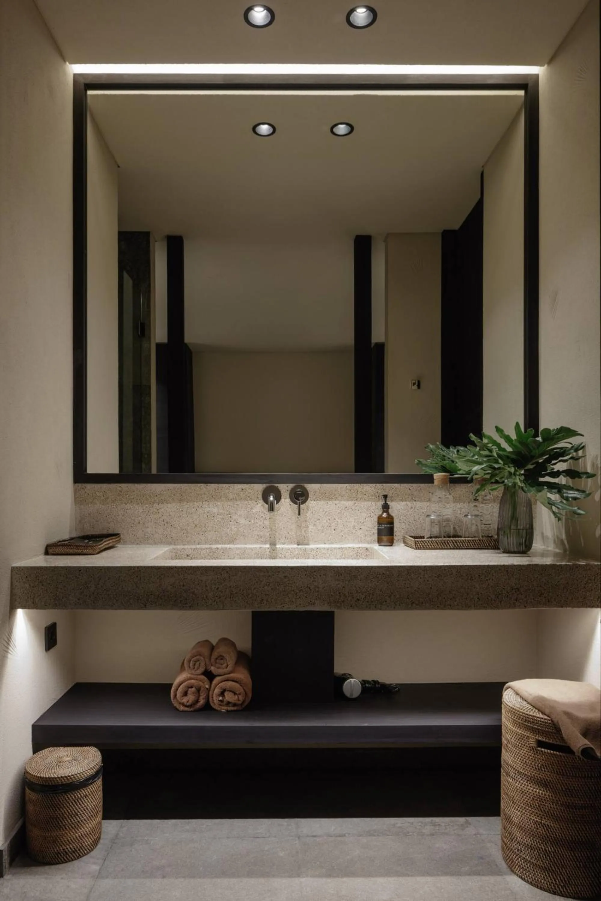 Bathroom in Black Villas Canggu Beach by OXO
