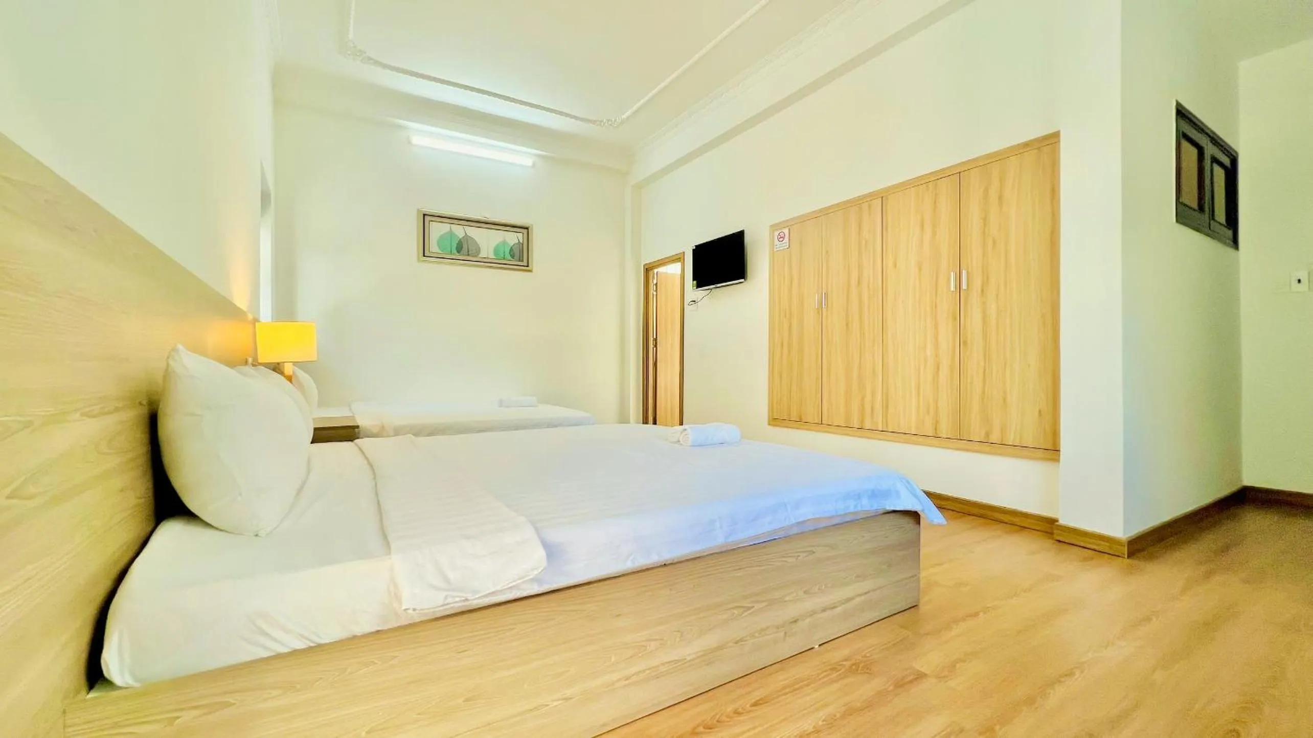 Bed in BAMBOO Hotel Vung Tau