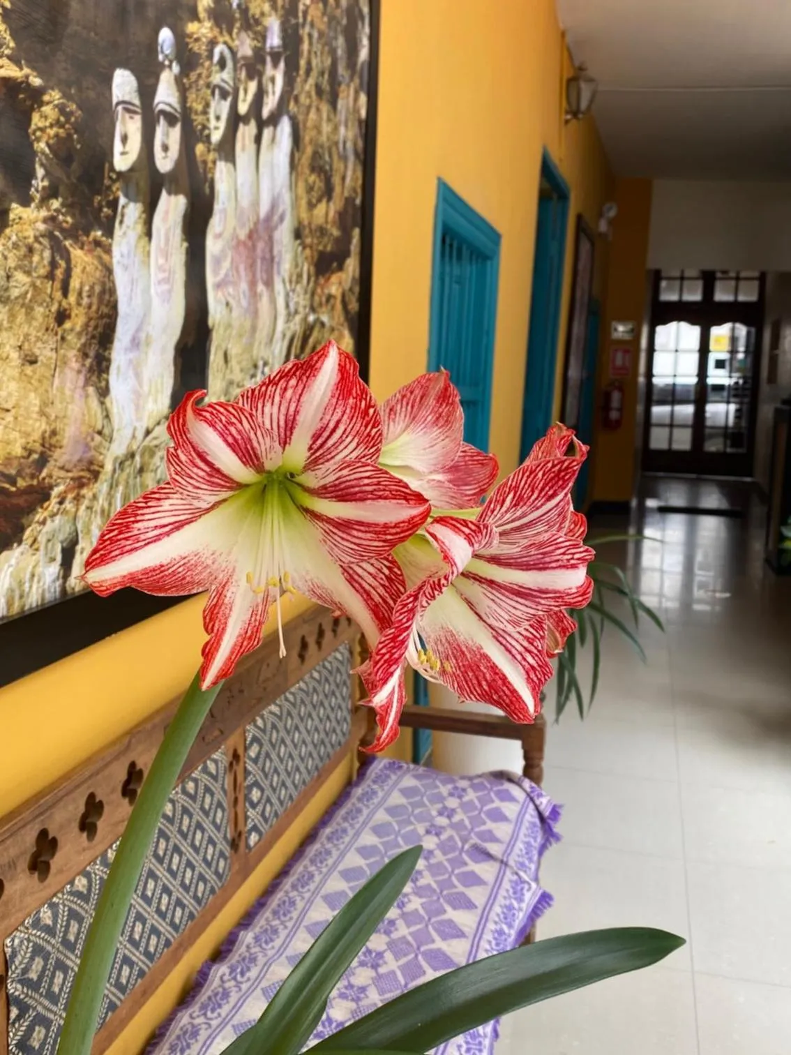 Lobby or reception in Posada del Arriero -Hotel