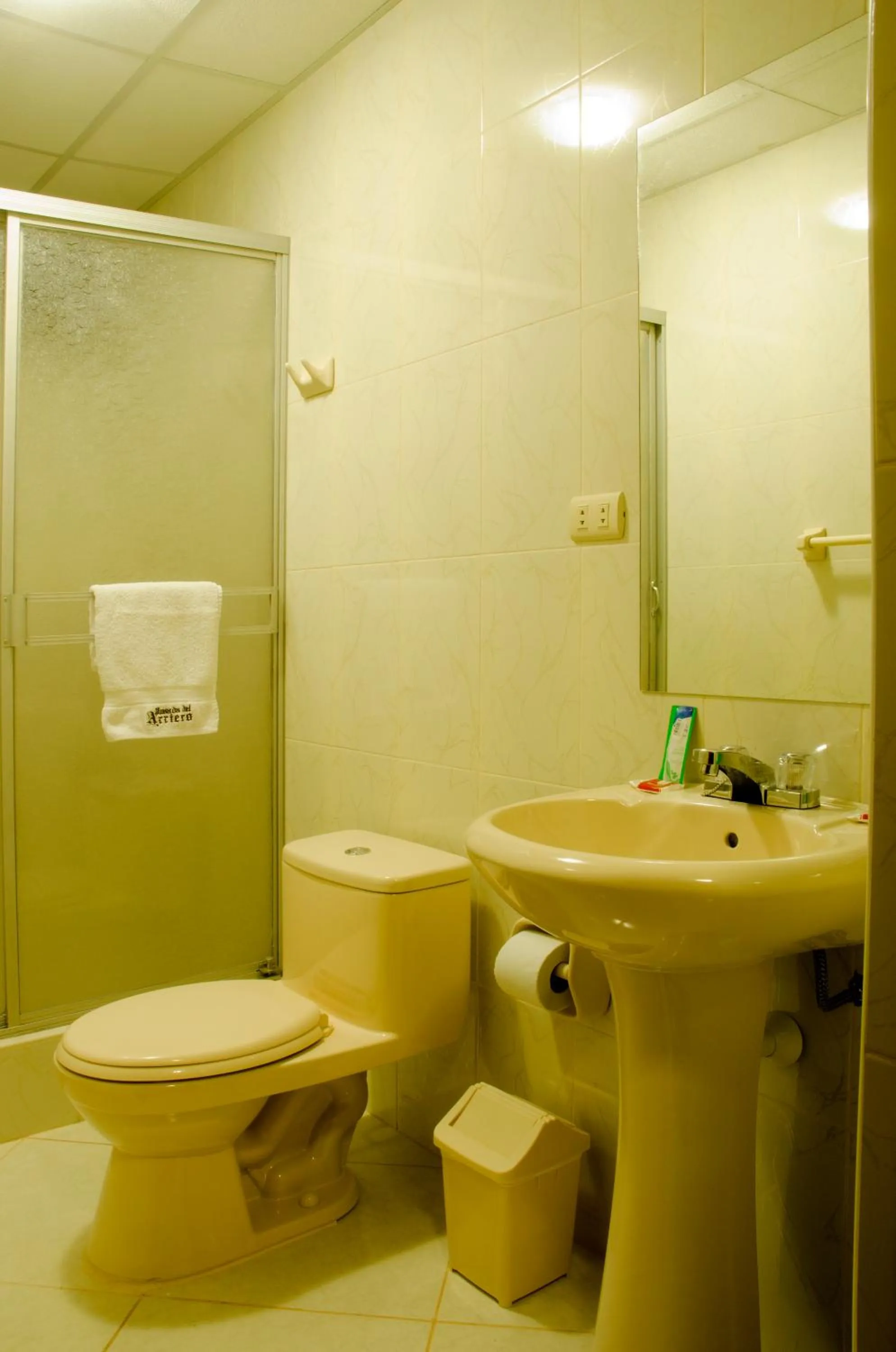 Bathroom in Posada del Arriero -Hotel