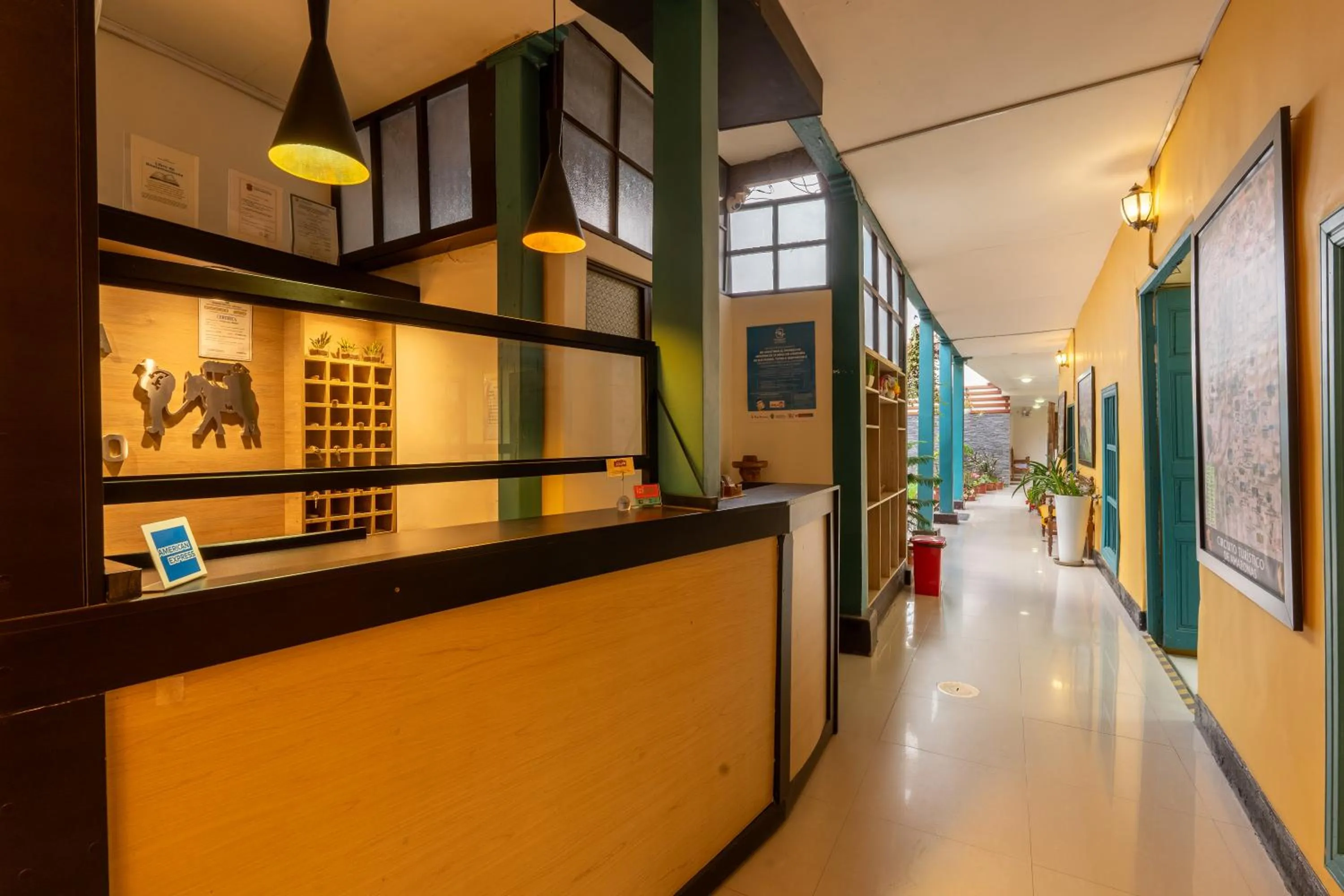 Lobby or reception in Posada del Arriero -Hotel