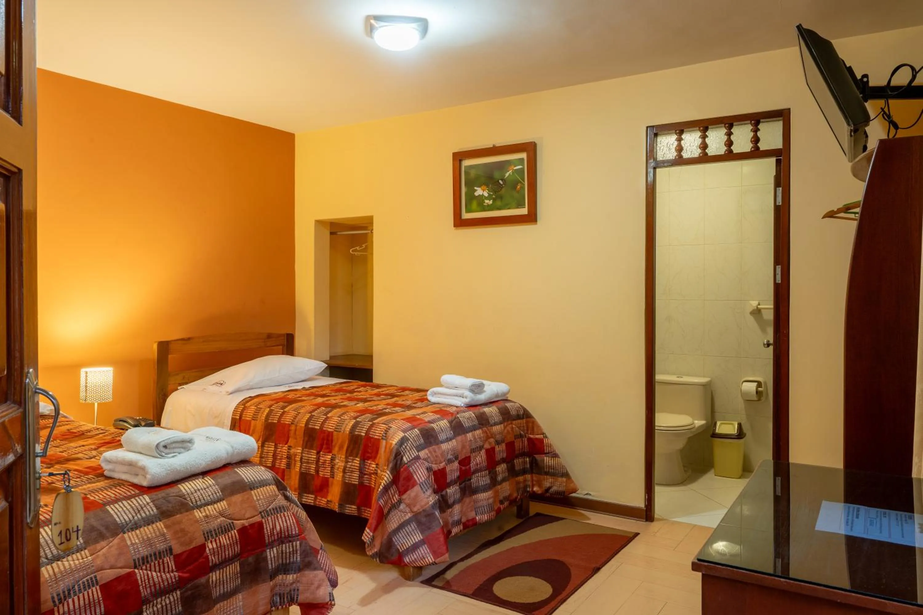 Decorative detail, Bed in Posada del Arriero -Hotel