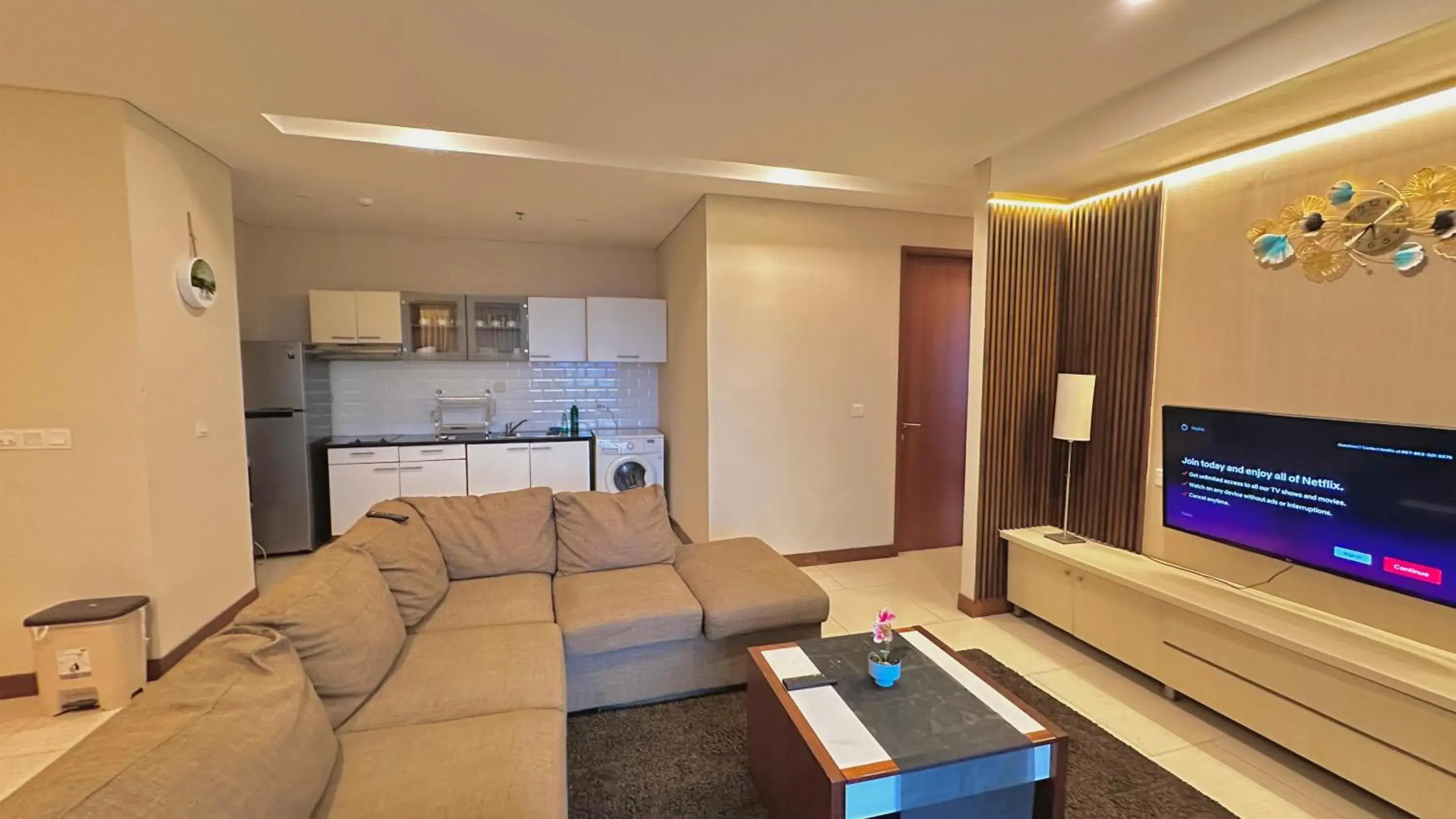 Three-Bedroom Premium Apartment with Balcony in The H Tower Rasuna Suites Kuningan Jakarta By Villaloka Three-Bedroom Premium Apartment with Balcony in The H Tower Rasuna Suites Kuningan Jakarta By Villaloka