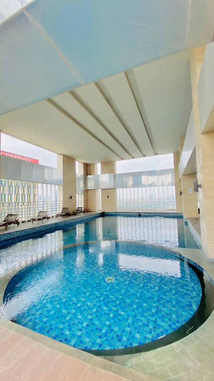 Pool view in The H Tower Rasuna Suites Kuningan Jakarta By Villaloka