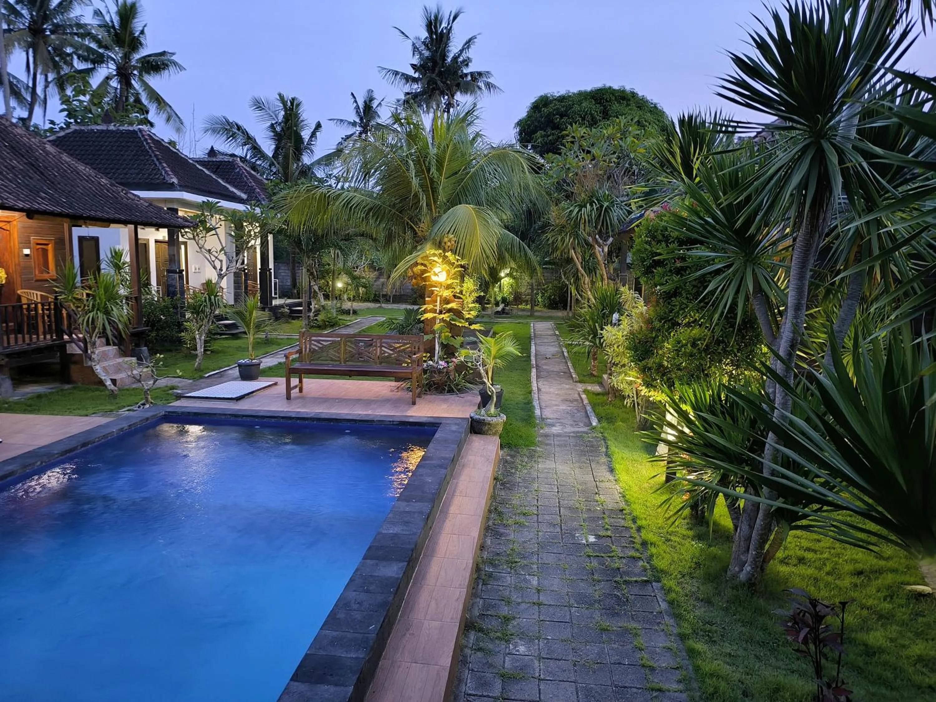 Swimming pool in Puri Soka Lembongan by ABM