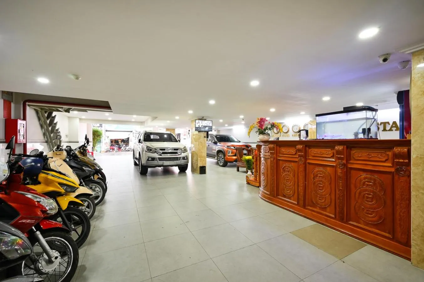 Parking in Sky Star Hotel