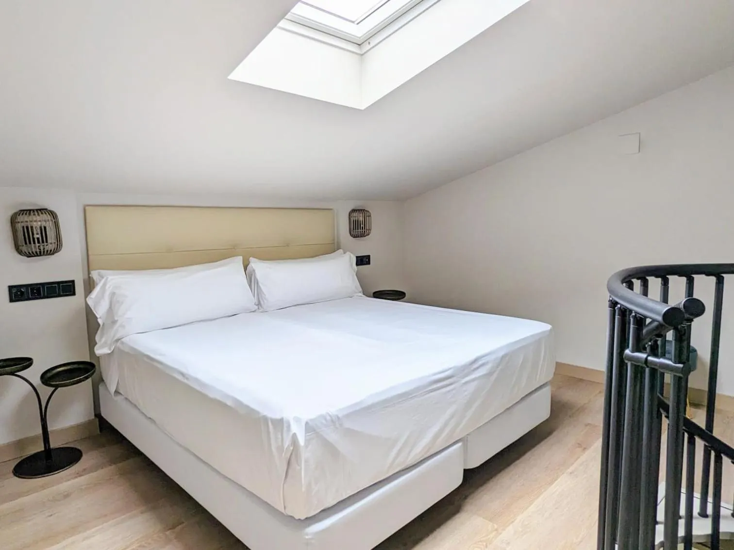 Bed in Akla Hotel Badajoz