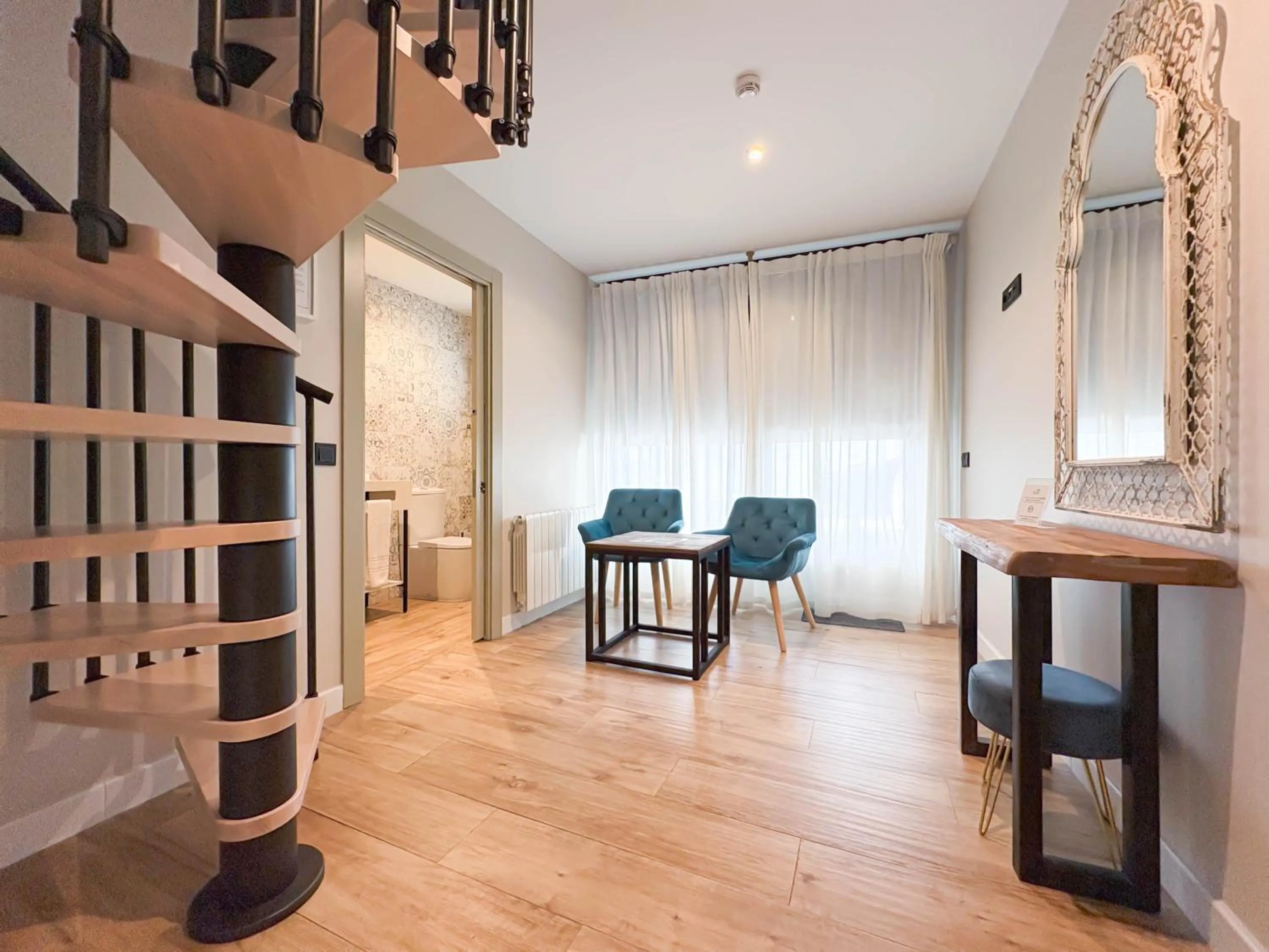 Living room in Akla Hotel Badajoz