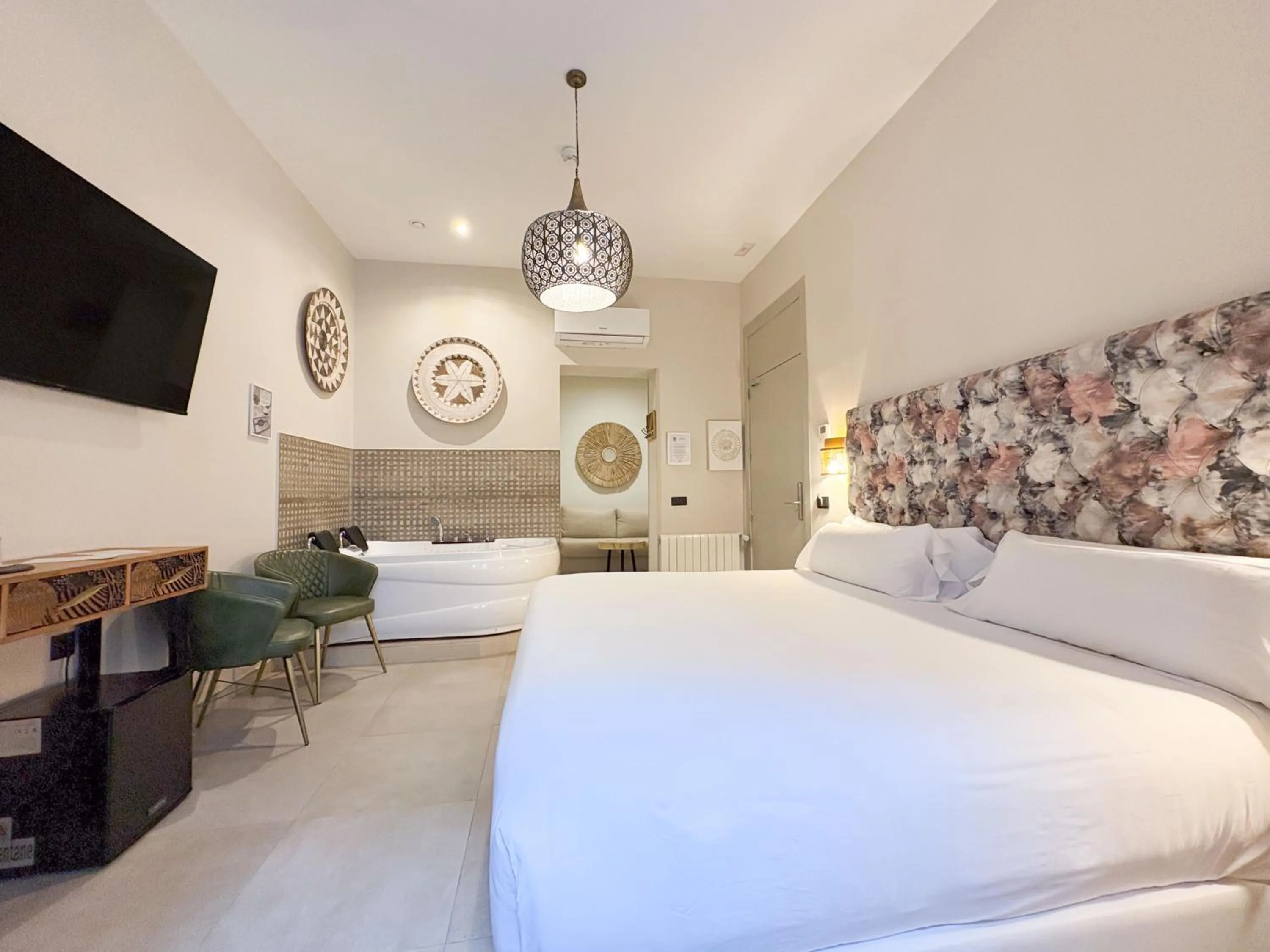 Bed in Akla Hotel Badajoz