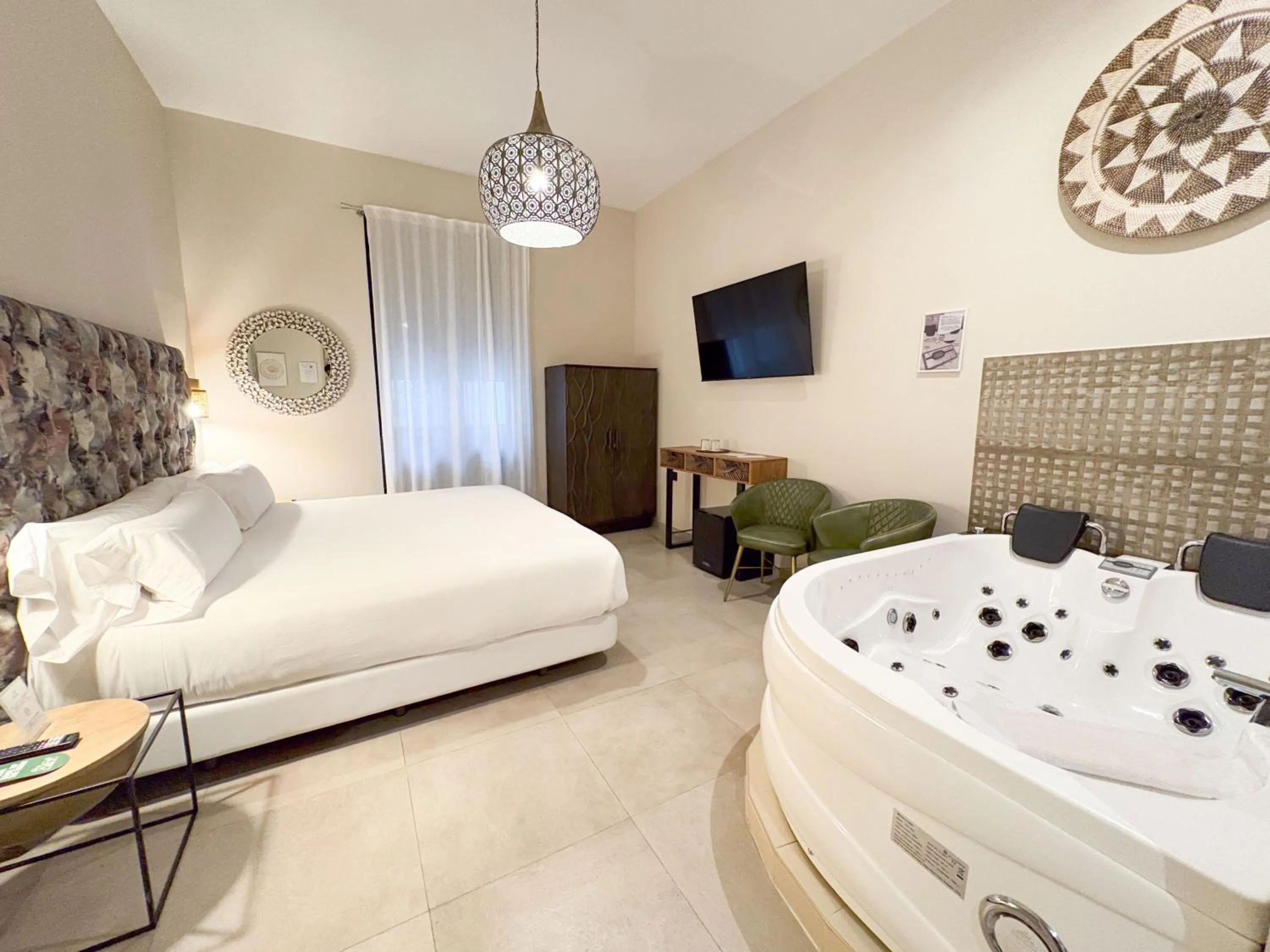 Bed in Akla Hotel Badajoz