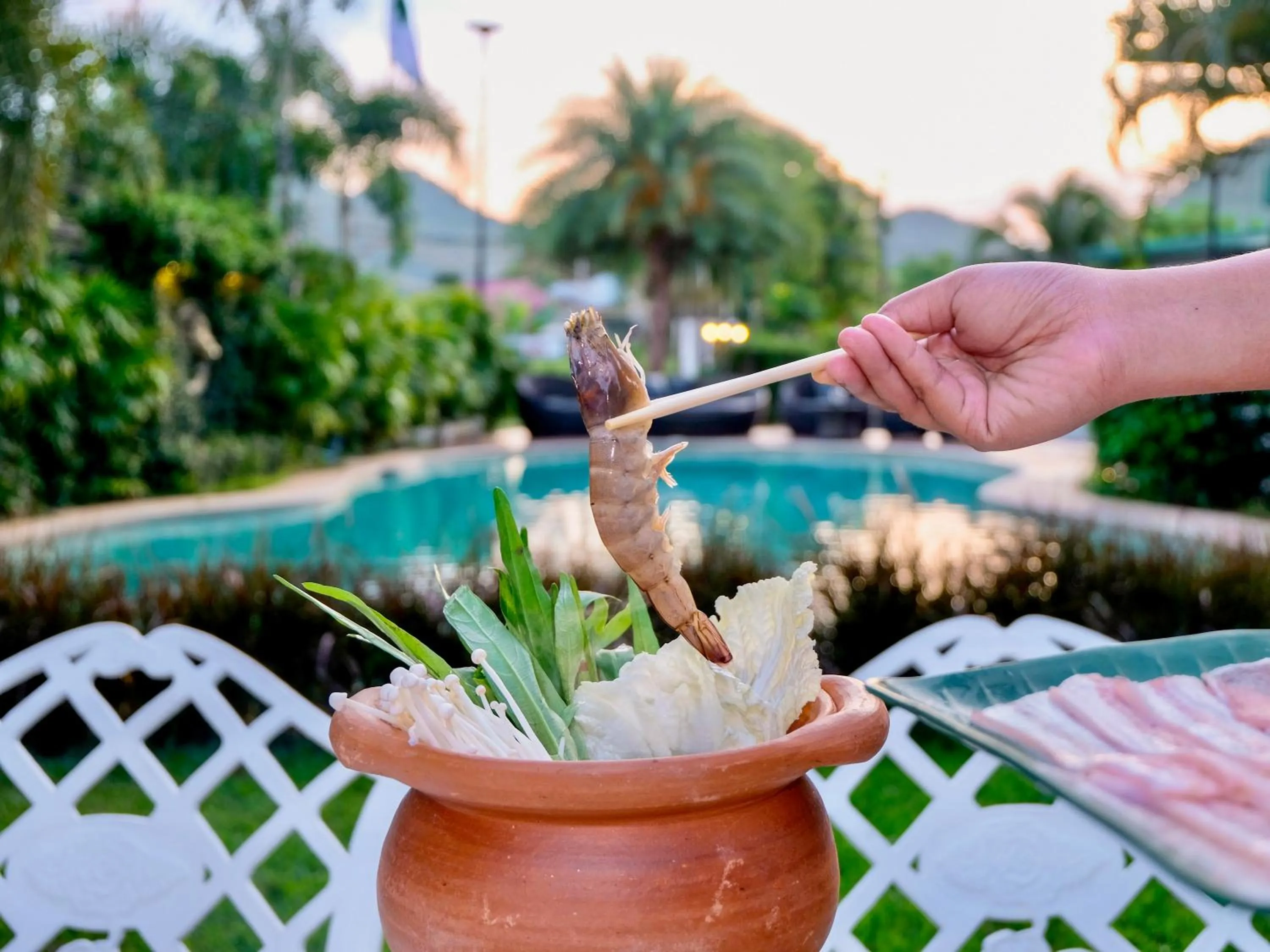 Food in Best Way Resort