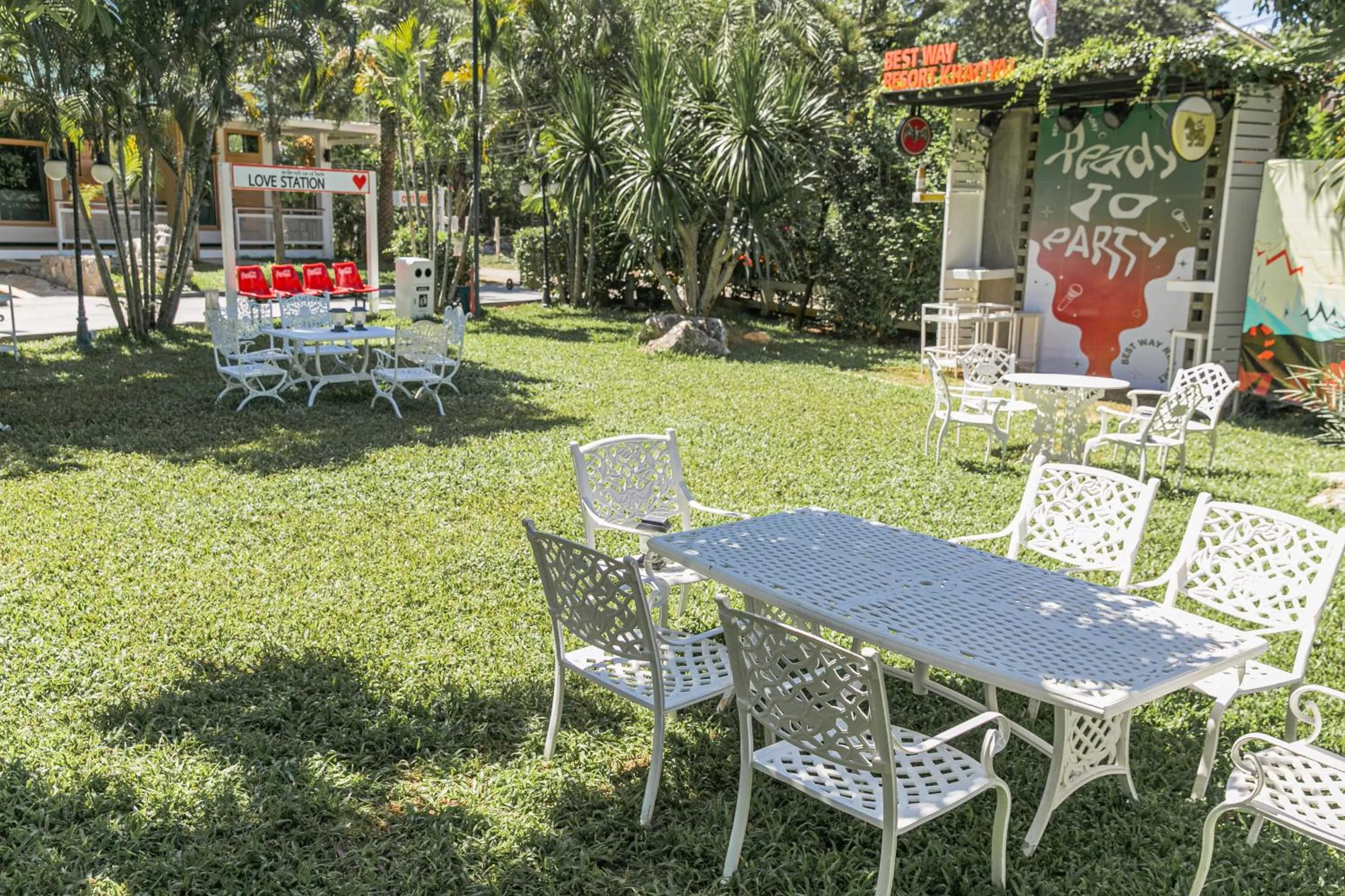 Patio in Best Way Resort