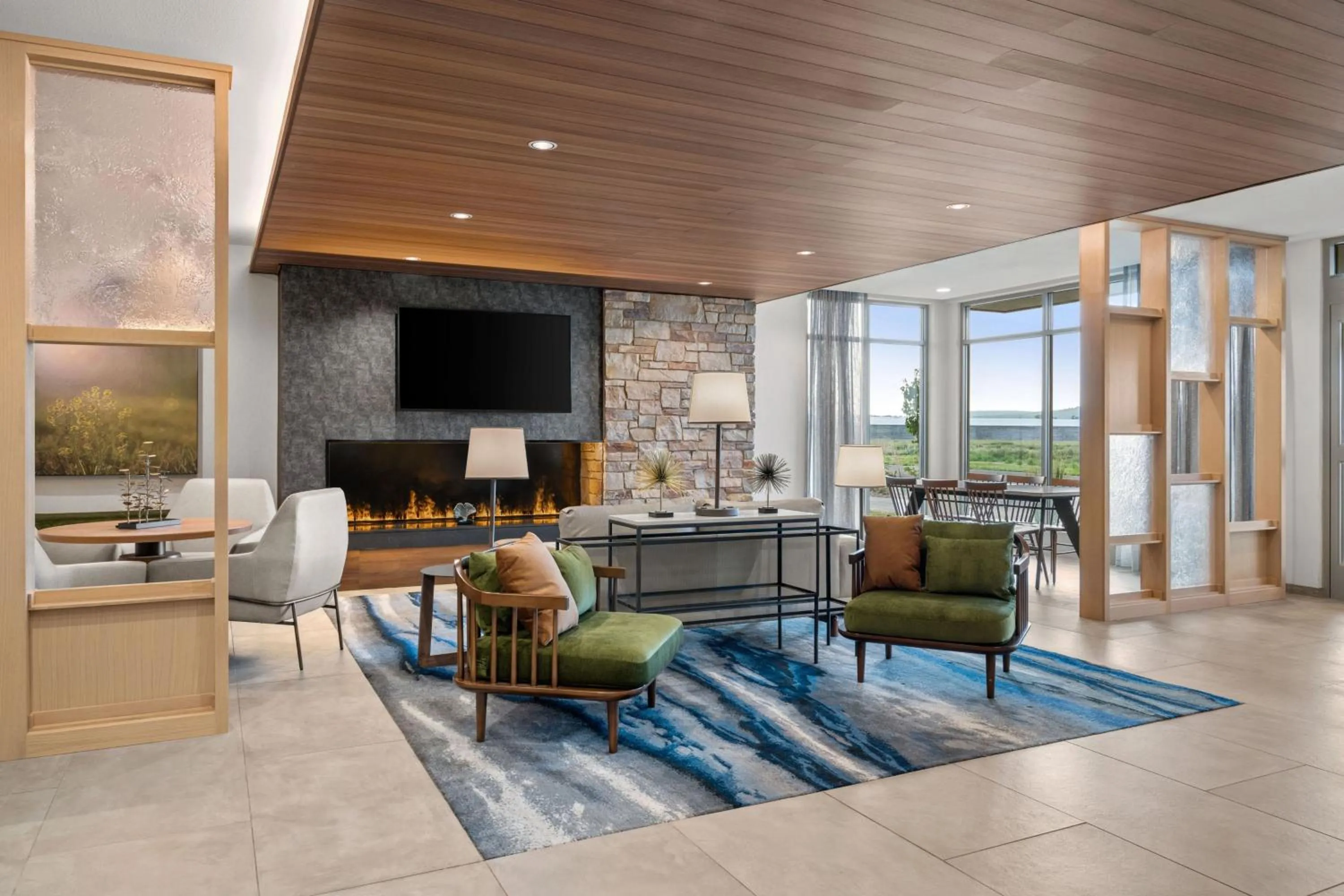 Lobby or reception in Fairfield by Marriott Inn & Suites Baraboo